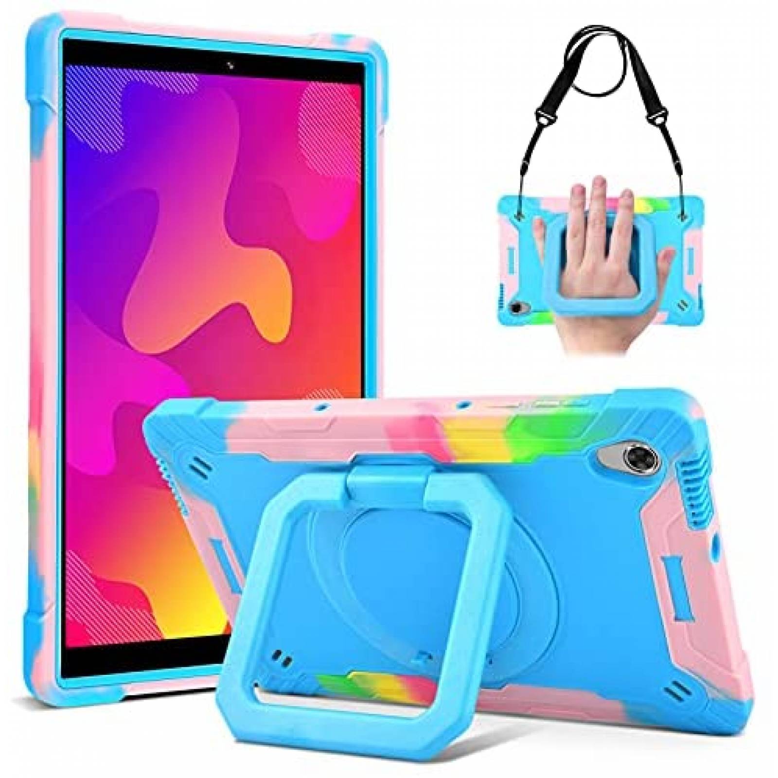 Carcaza tablet DETUOSI Lenovo Tab M10 10.1" Compatible -Azul