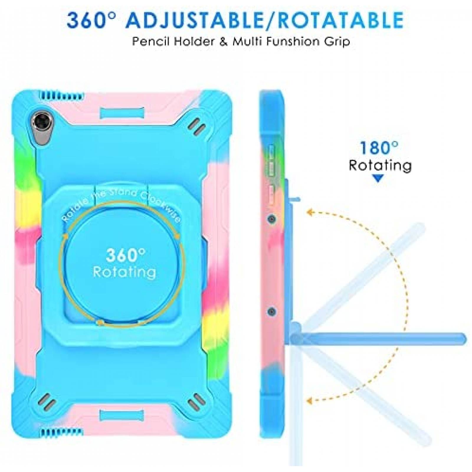 Carcaza tablet DETUOSI Lenovo Tab M10 10.1" Compatible -Azul