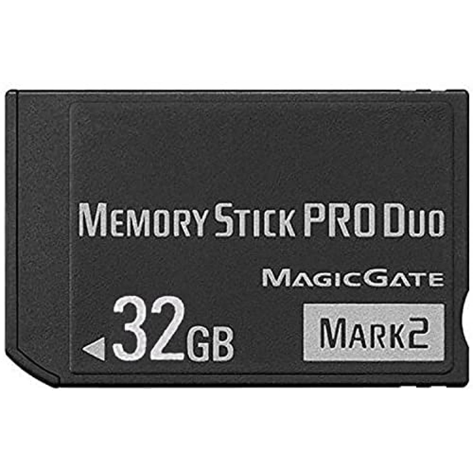 Tarjeta WQDMKE Memory Stick PRO Duo MARK2 32GB -Negro