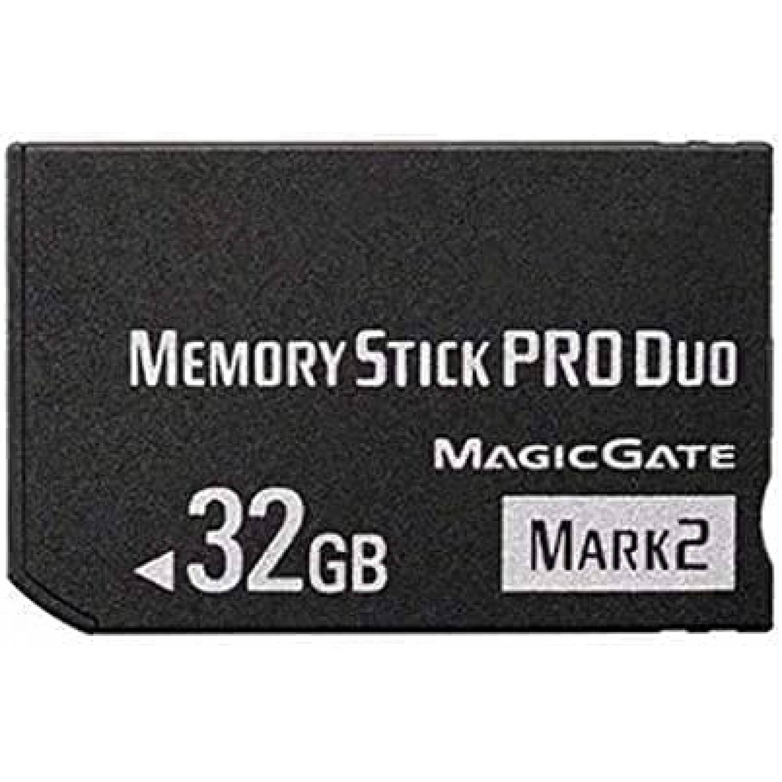 Tarjeta WQDMKE Memory Stick PRO Duo MARK2 32GB -Negro