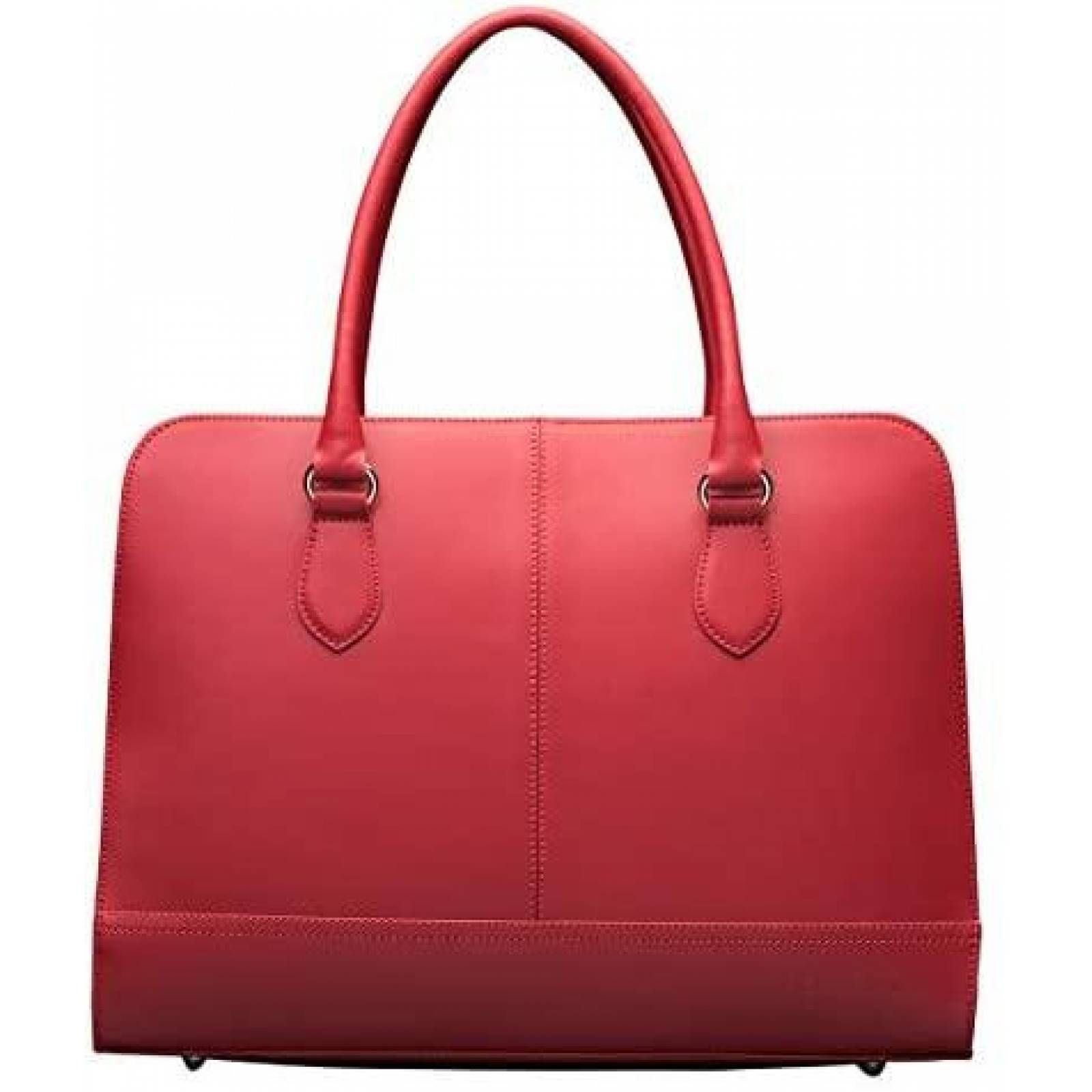 Bolso para Mujer Su.B.dgn de Piel para Laptop 13'' -Rojo