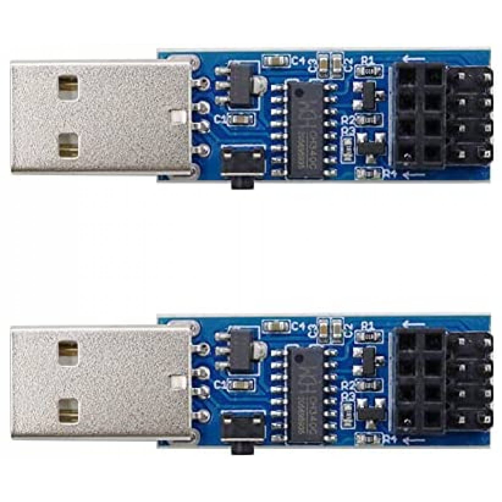 Adaptador Serial Stemedu USB a ESP8266 2 Pzs -Azul