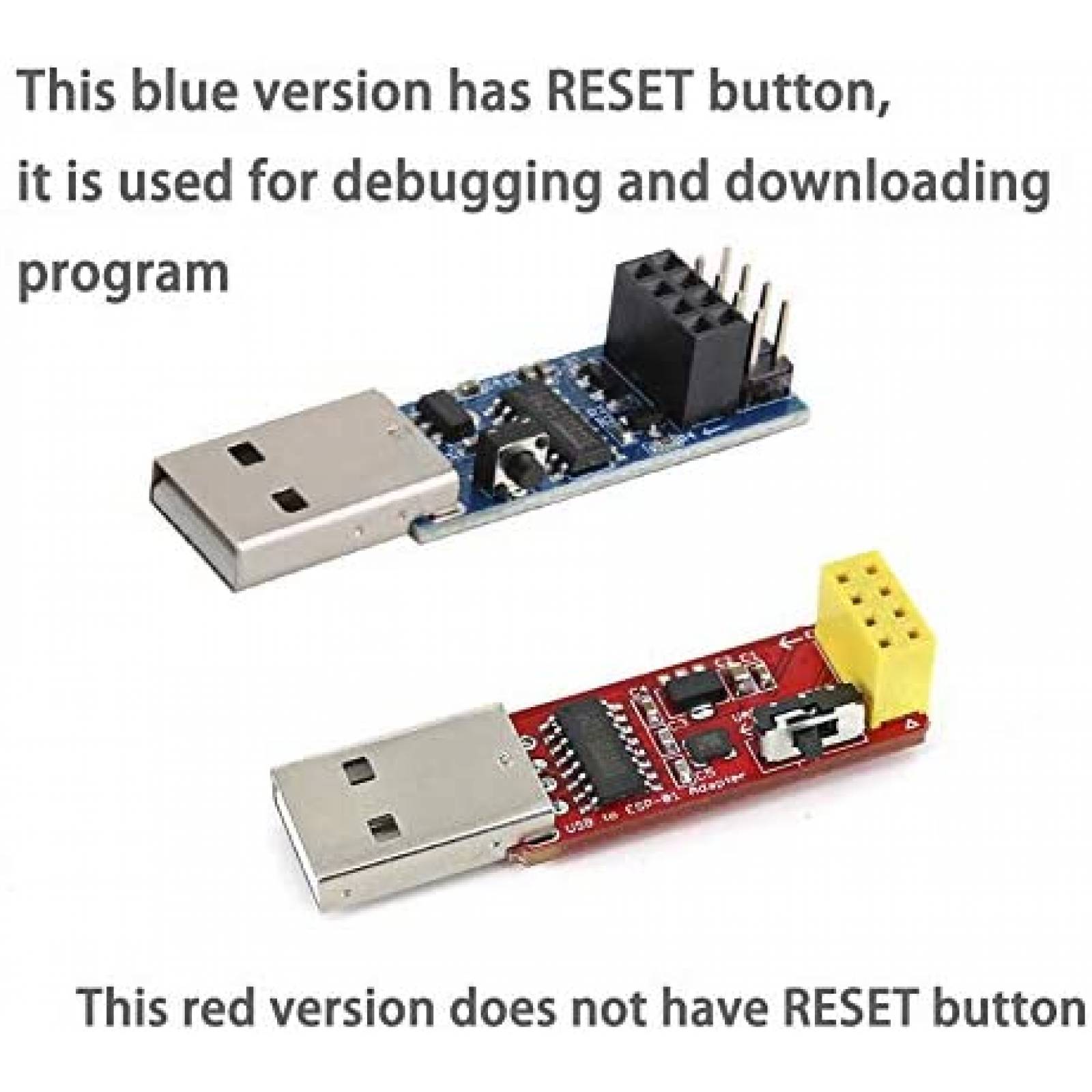 Adaptador Serial Stemedu USB a ESP8266 2 Pzs -Azul