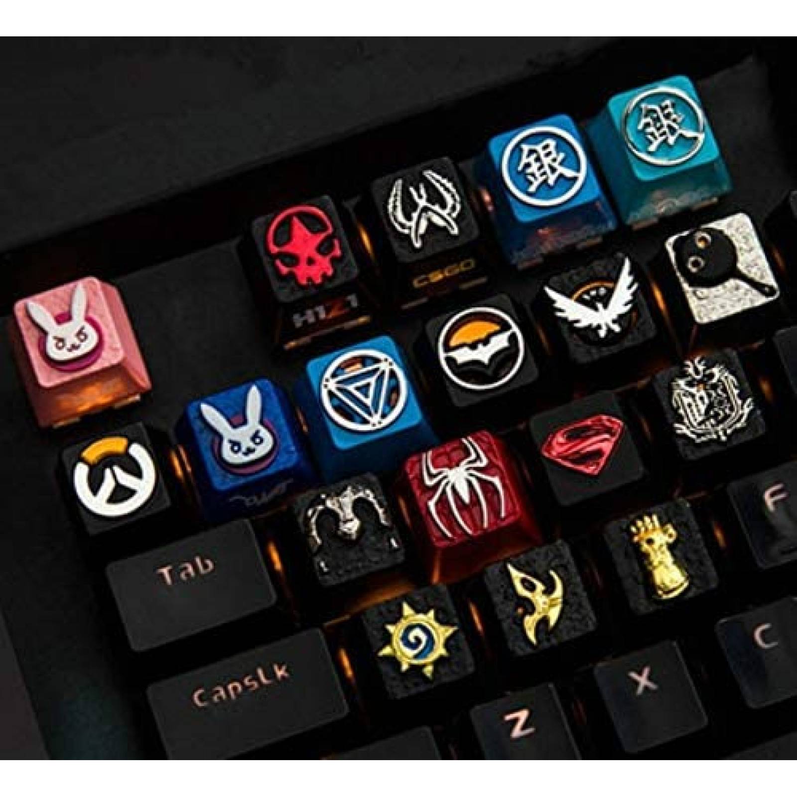 Tecla Gaming Mugen Warcraft Teclado mecanico -Azul