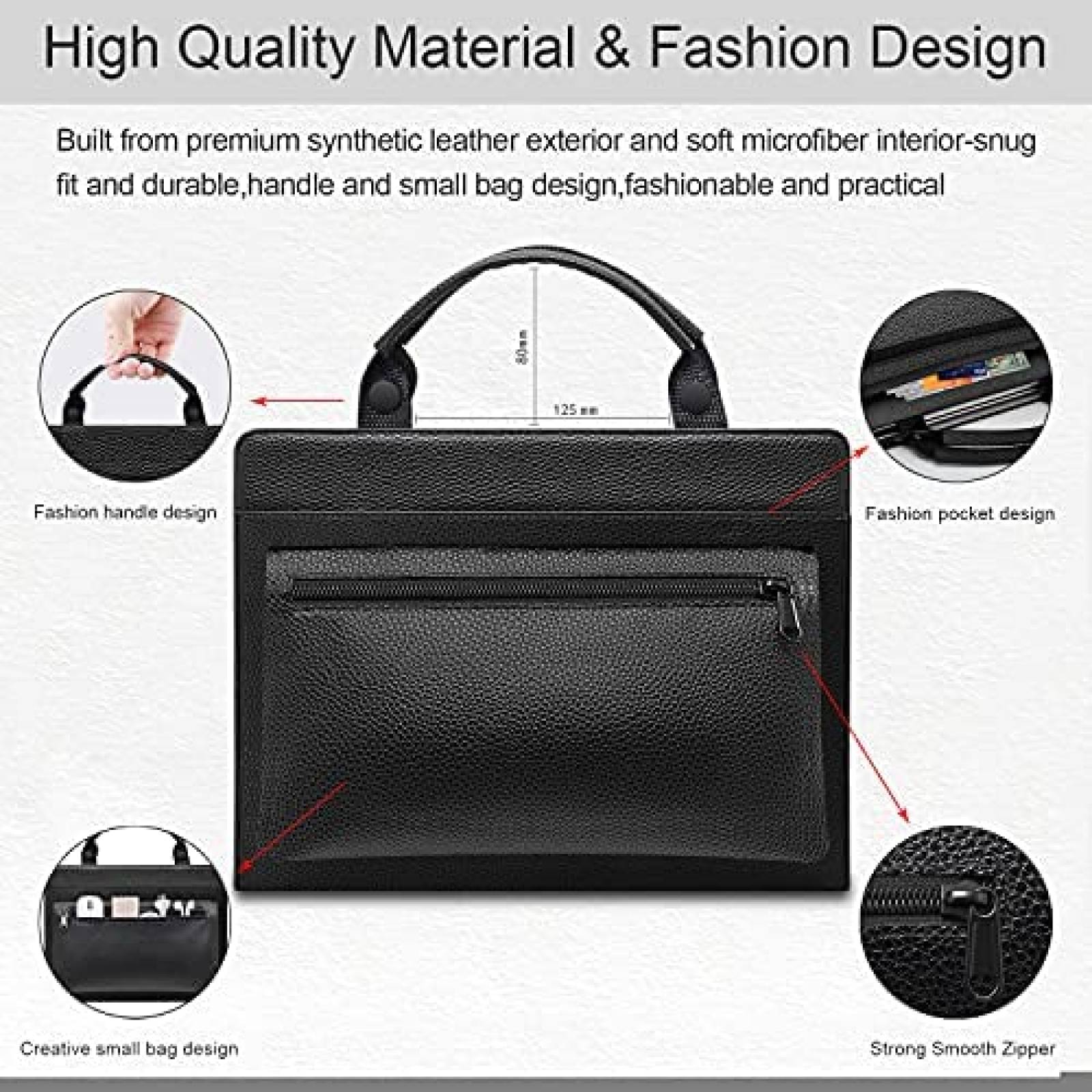 Funda LiuShan Compatible Con Dell XPS 15 9500 9510 -Negro