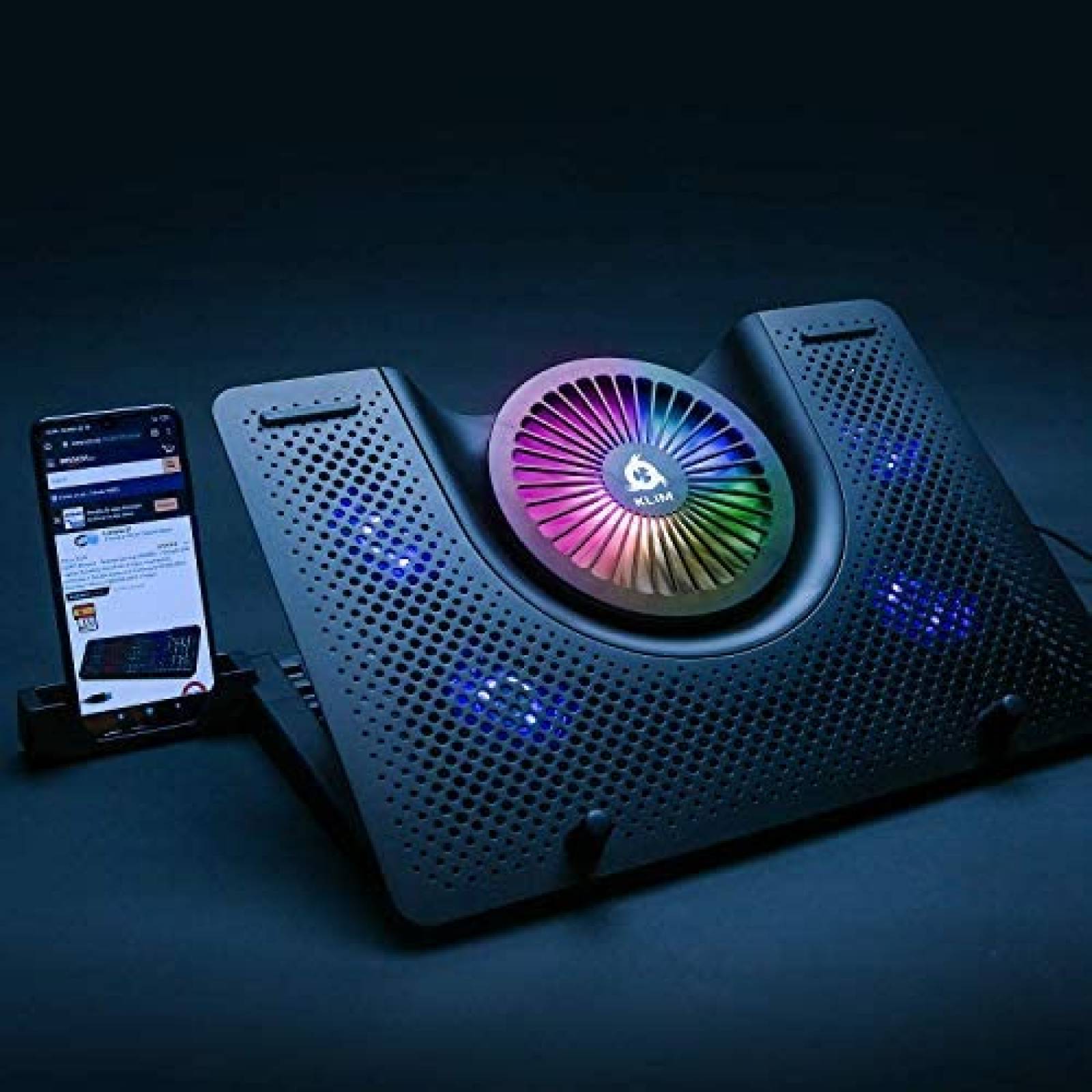 Base de enfriamiento KLIM Nova Compatible con Laptop 11"-19"