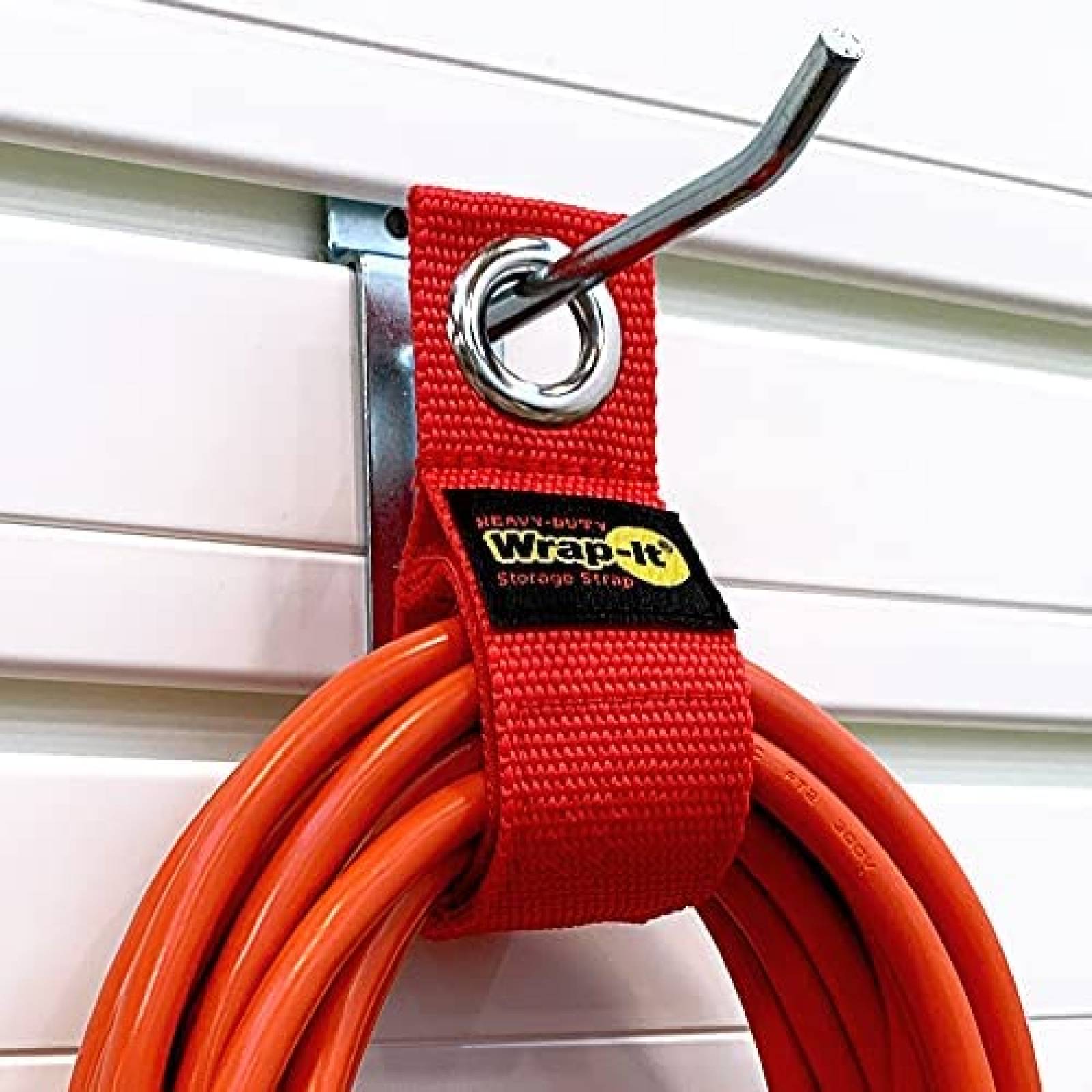 Correa Organizadora para Cables Wrap-It Storage 6 Pzs -Rojo