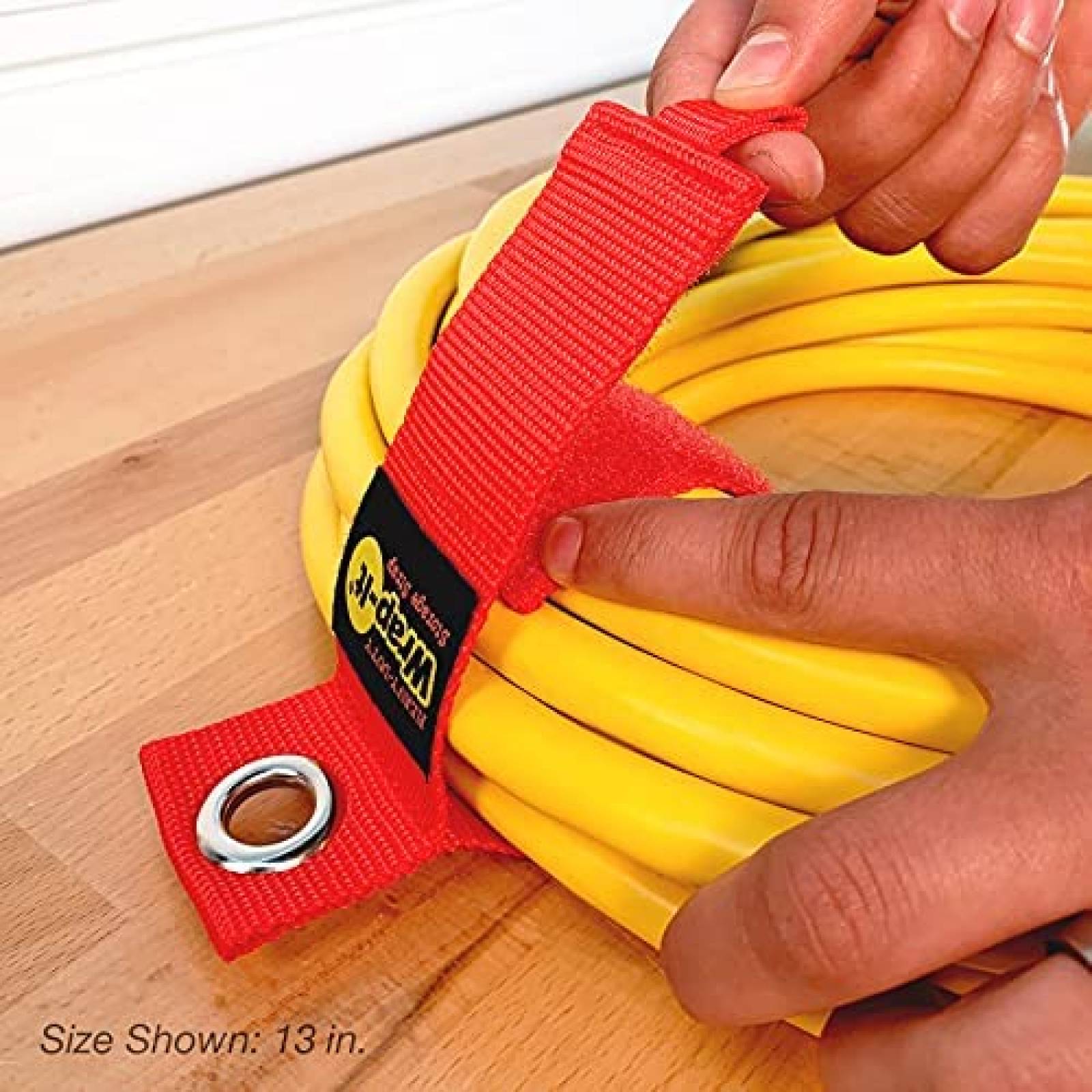 Correa Organizadora para Cables Wrap-It Storage 6 Pzs -Rojo