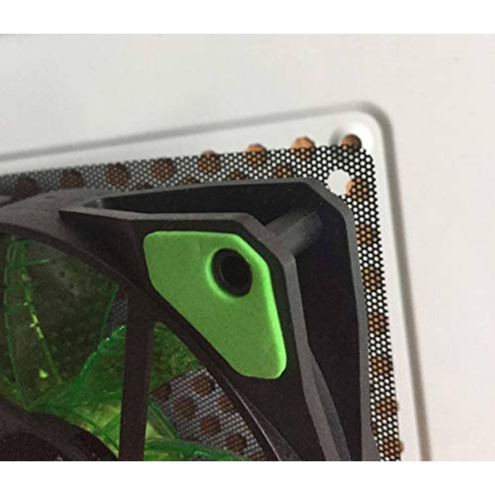 Filtro para Ventilador de PC Aiyide de 80mm 4 Pzs -Gris