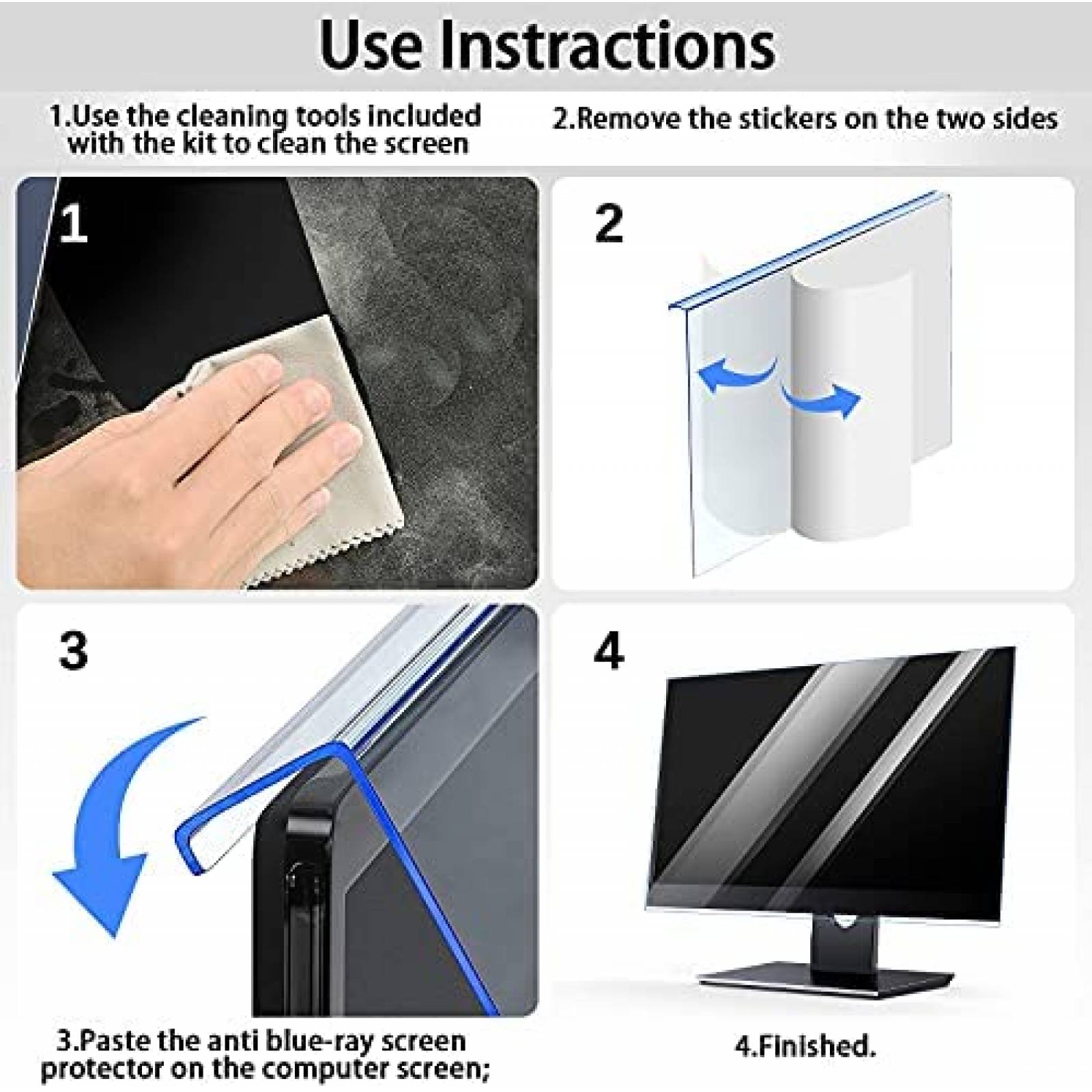 Protector Pantalla Eyesapajou Proteccion de Luz Azul