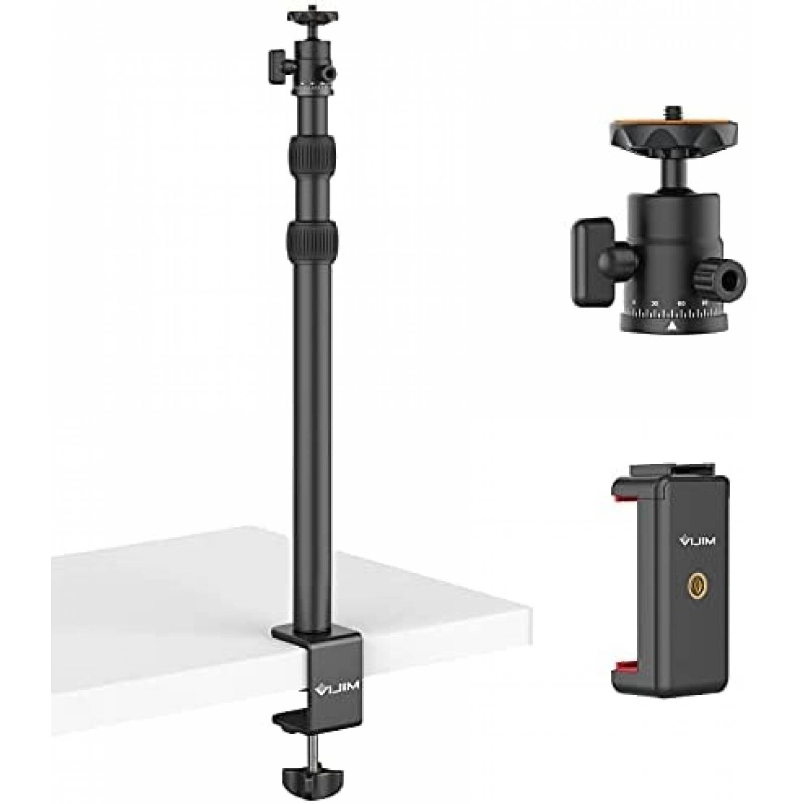 Soporte de Escritorio PICTRON Abrazadera C Para Camara-Negro