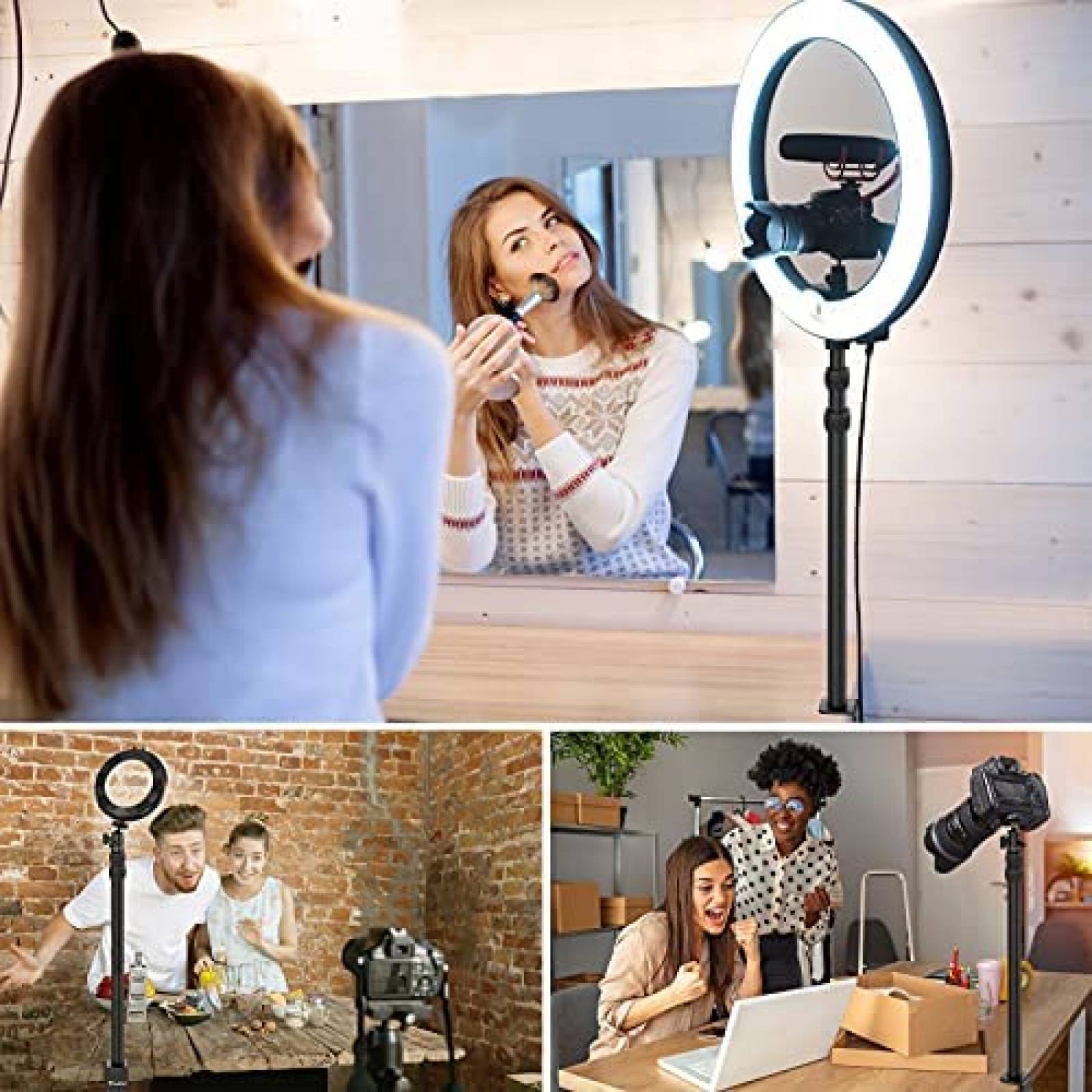 Soporte de Escritorio PICTRON Abrazadera C Para Camara-Negro