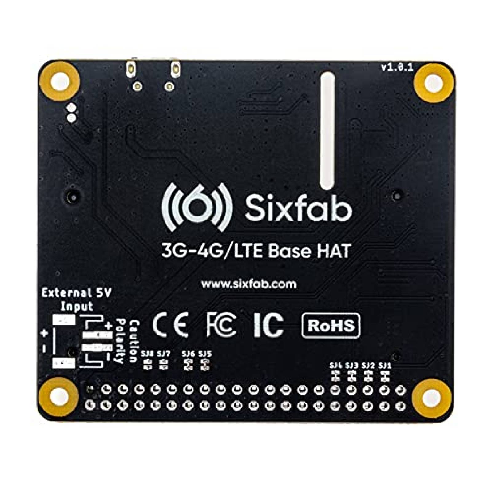 Kit de modem celular Sixfab Raspberry Pi 4G/LTE Hardware