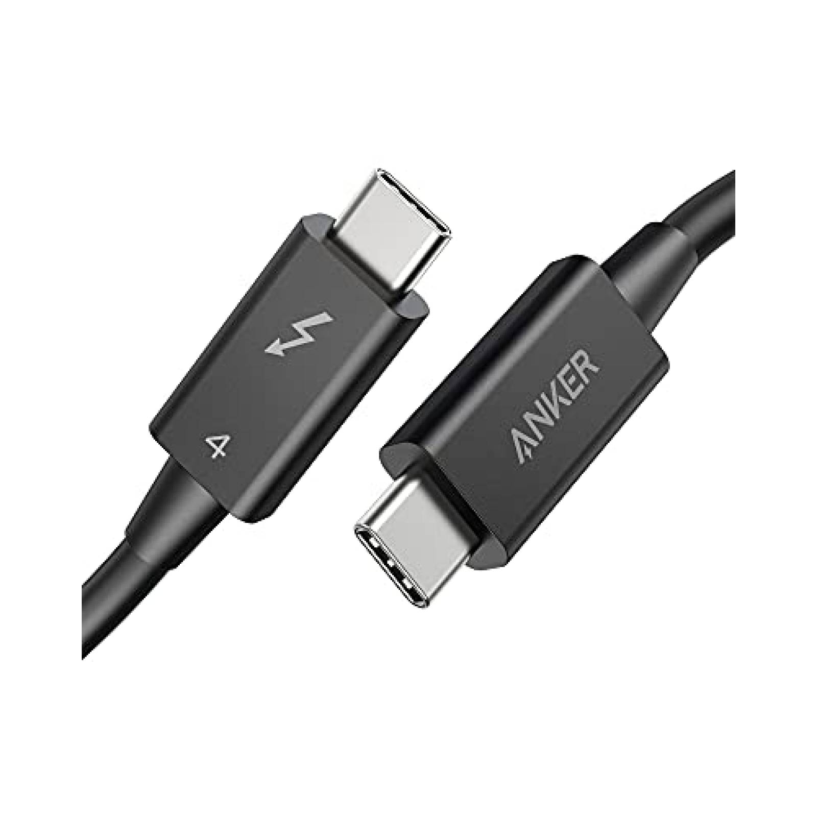 Cable Thunderbolt Anker de 2.3 Pies USB C de 100W -Negro