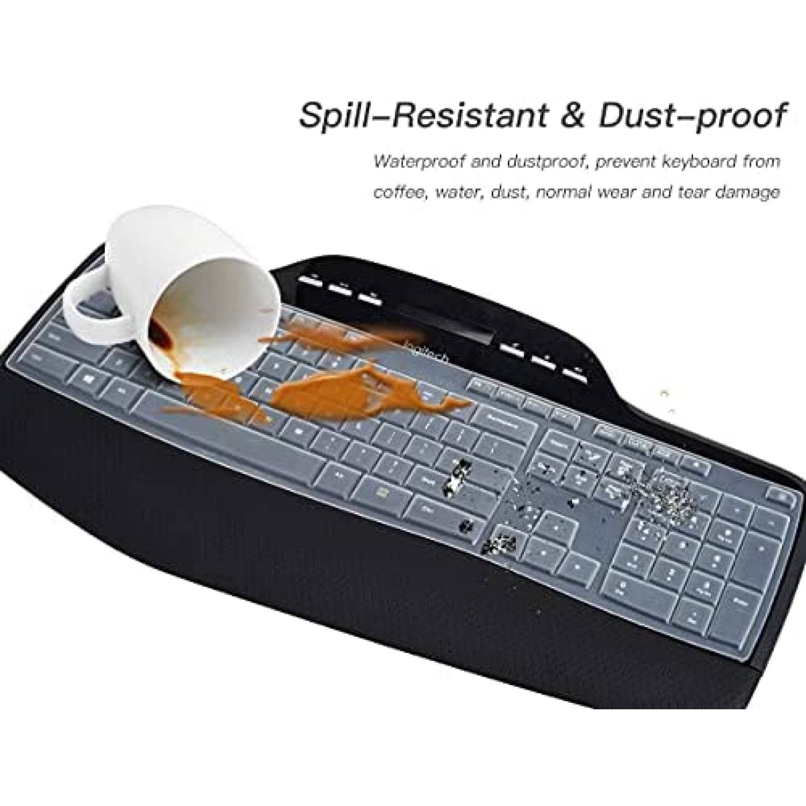 Protector Teclado CaseBuy Logitech MK710 Transparente