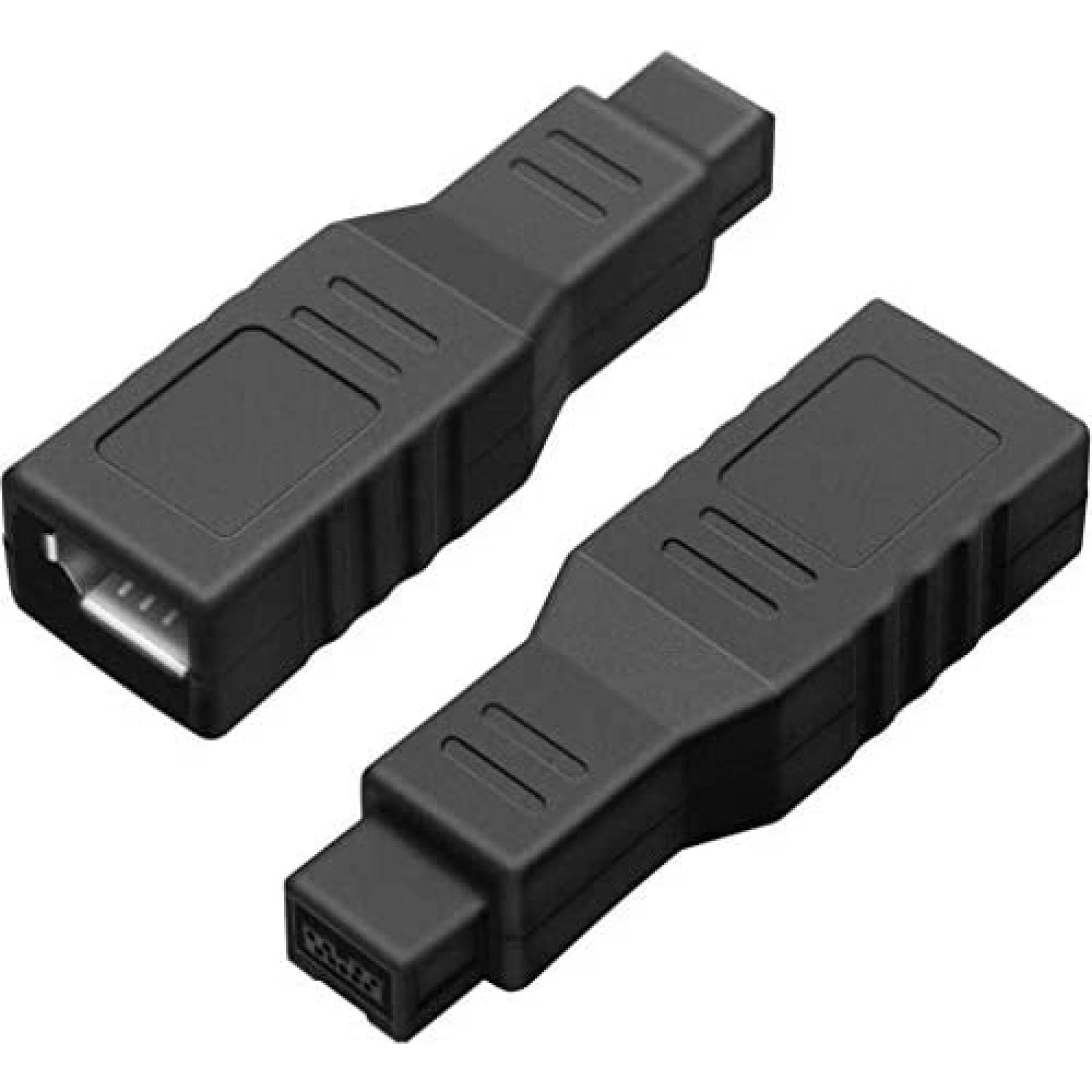 Adaptador NECABLES FireWire 400 a 800 2 Piezas -Negro