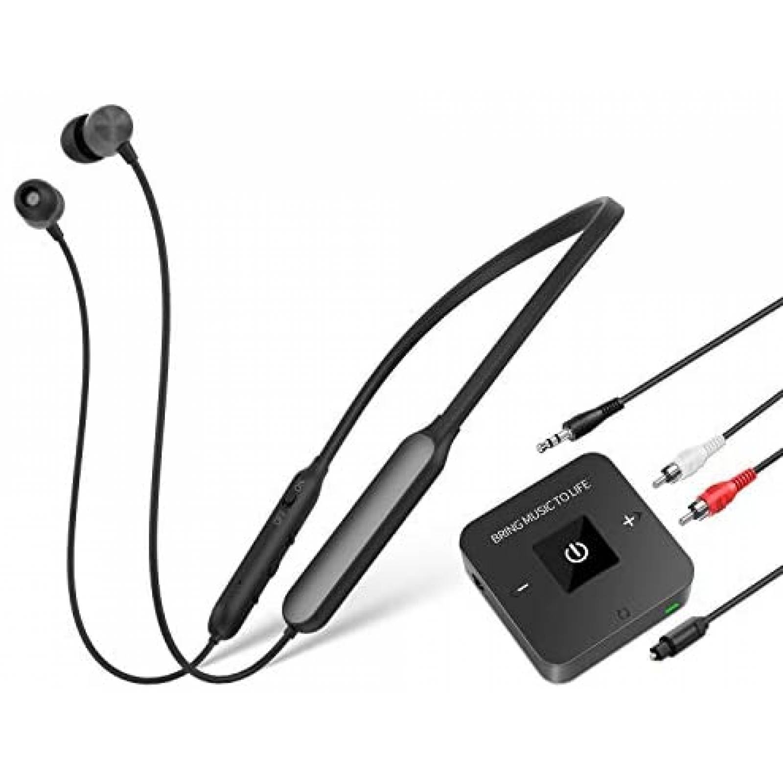 Audifonos Inalambricos Golvery para TV Bluetooth -Gris