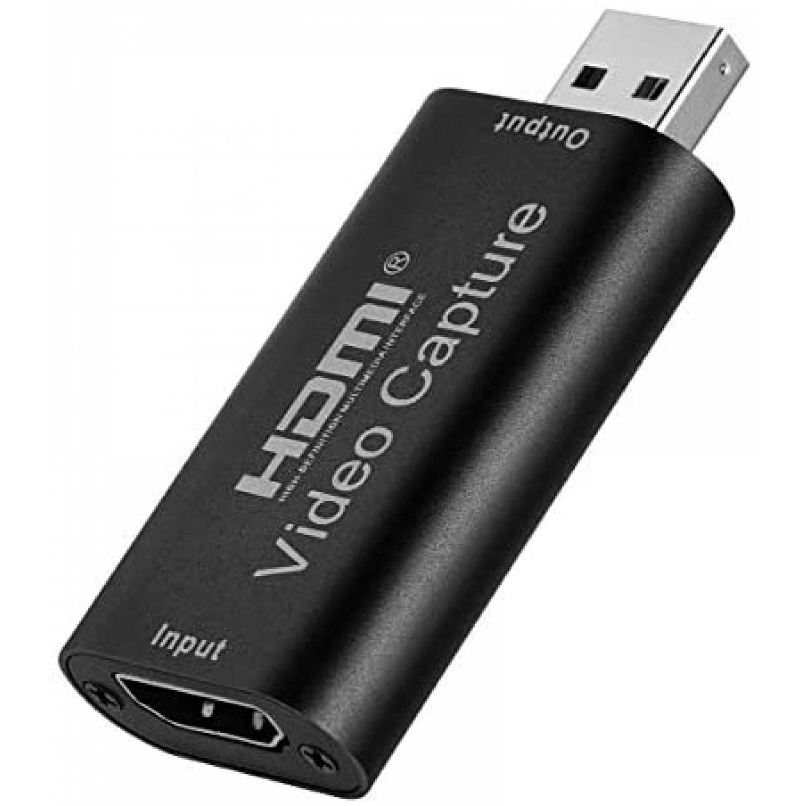 Capturadora de Video NXLFH RAM 4G HDMI a USB 2.0 -Negro