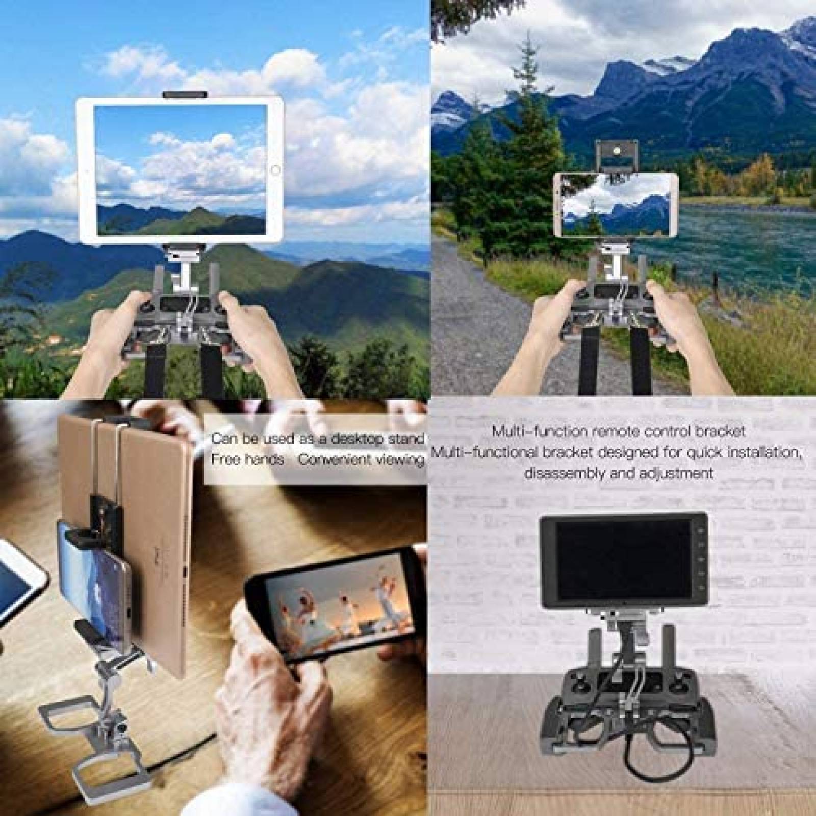 Soporte Tablet RCGEEK Compatible con Control de Drone DJI