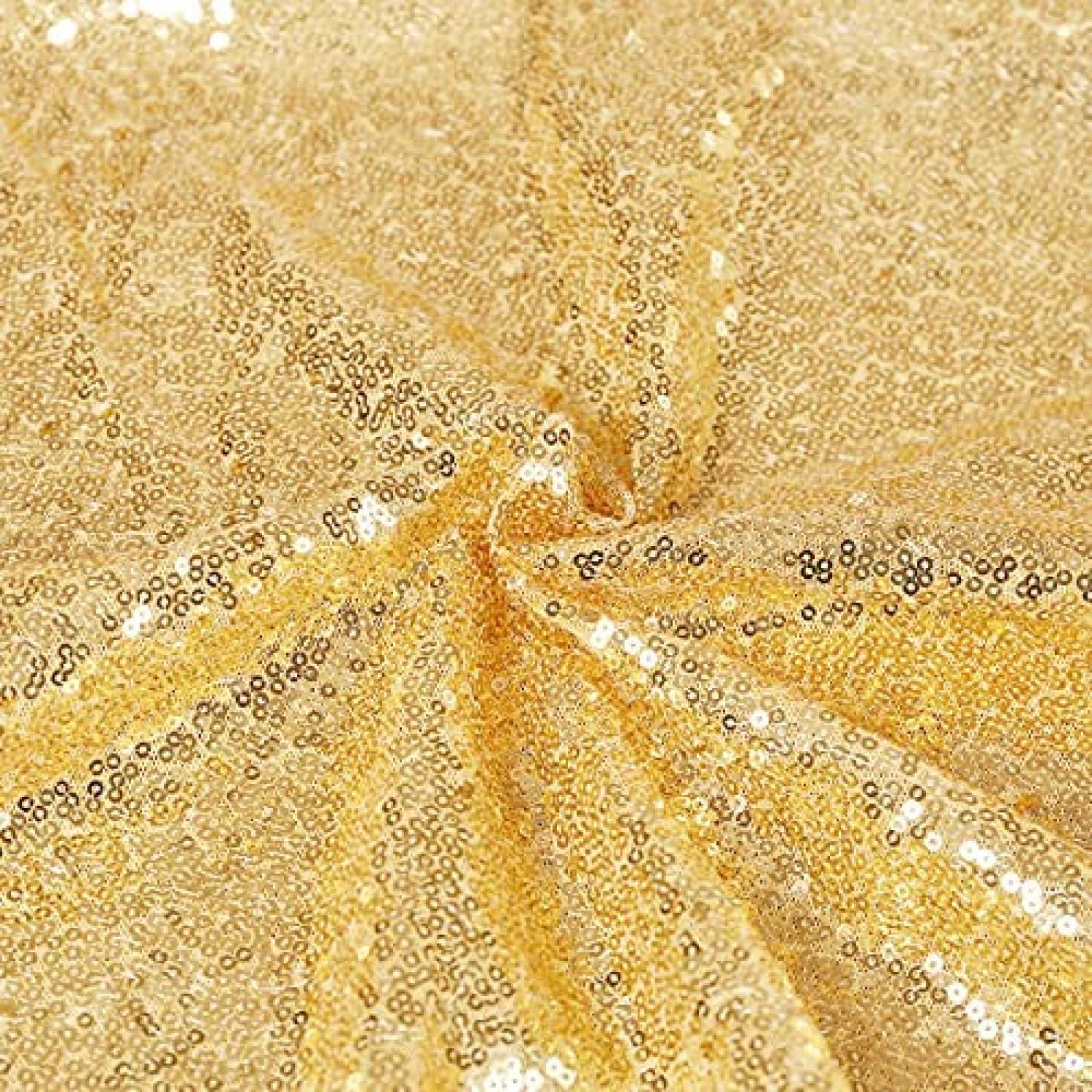 Fondo Fotografico Trlyc Cortinas Doradas 2 unidades 8 pies