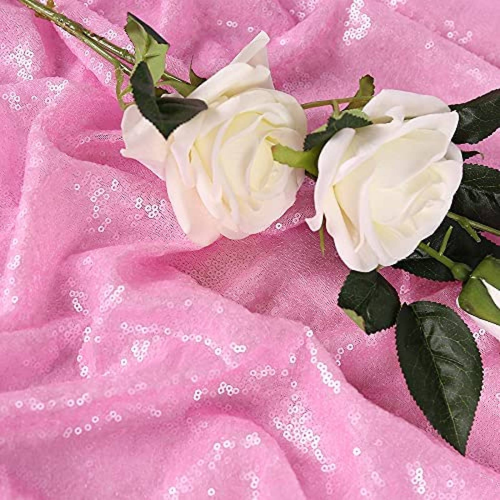 Cortinas de Fondo CIPAZEE 2 Paneles 2.2ftx8ft -Rosa