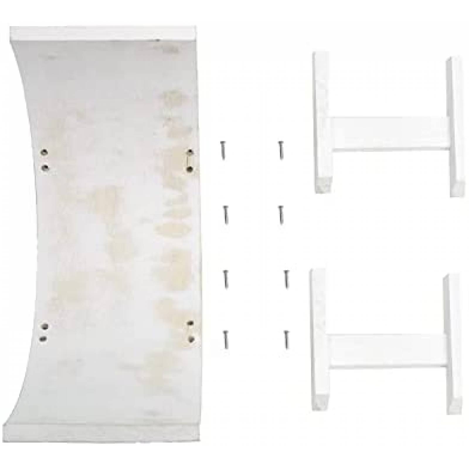 Banco de madera para fotografia de bebe K Kackool -Blanco