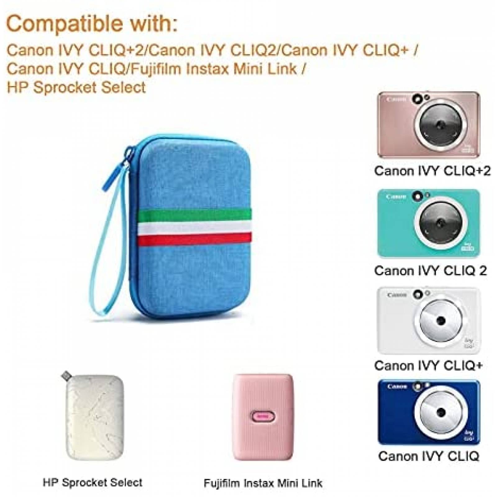 Estuche Rigido Suonady para Impresora HP Sprocket -Azul