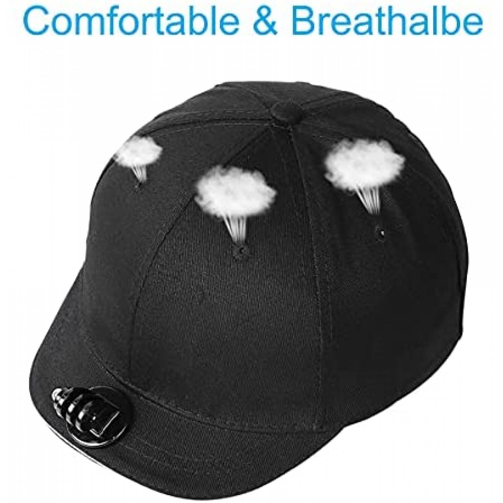 Montaje de Gorra PellKing para Camara Accion -Negro