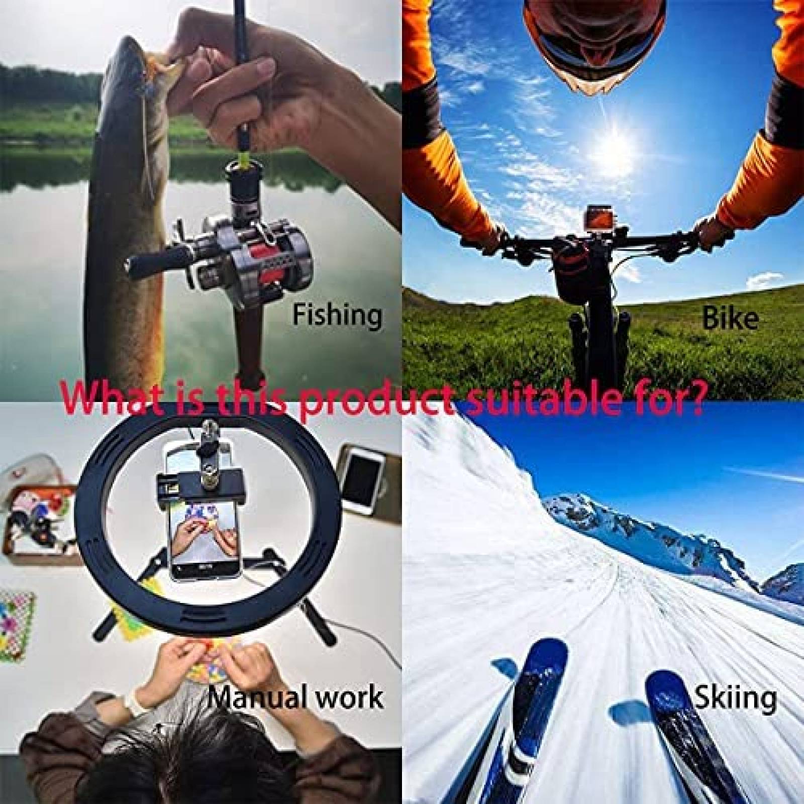 Montaje de Gorra PellKing para Camara Accion -Negro