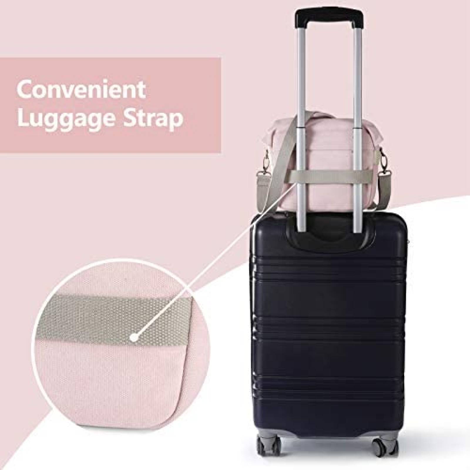 Estuche para Camara BAGSMART Compatible con SLR/DSLR -Rosa