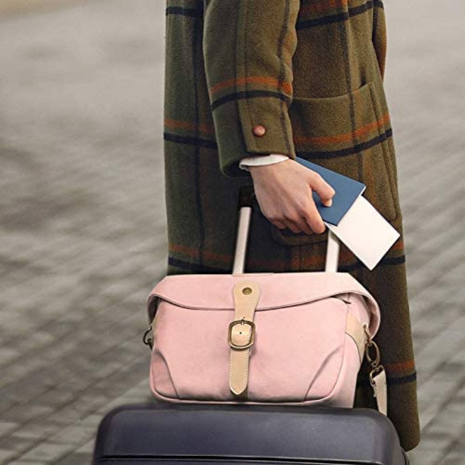 Estuche para Camara BAGSMART Compatible con SLR/DSLR -Rosa