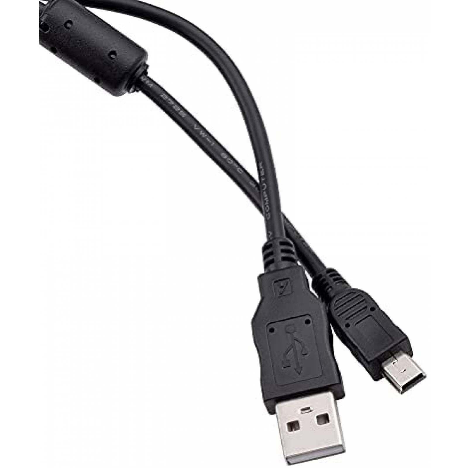 Cable para Nikon digital Muigiwi UC-E4 480Mbps -Negro