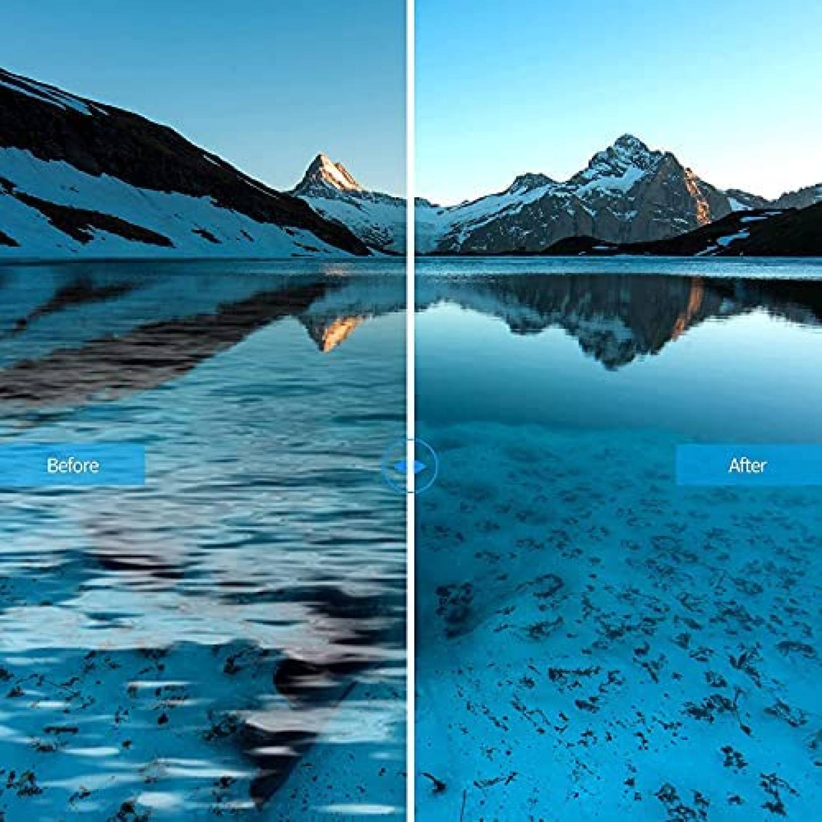 Filtro de lente REYGEAK para camara Insta 360 Go2 Kit -Negro