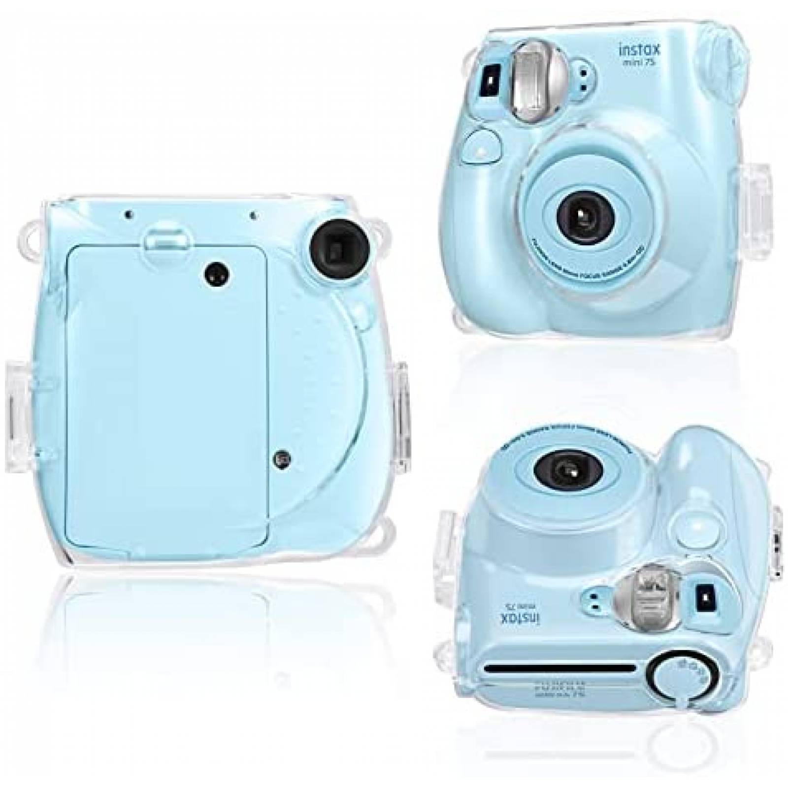 Funda Fintie para Camara Instax Mini 7s -Transparente