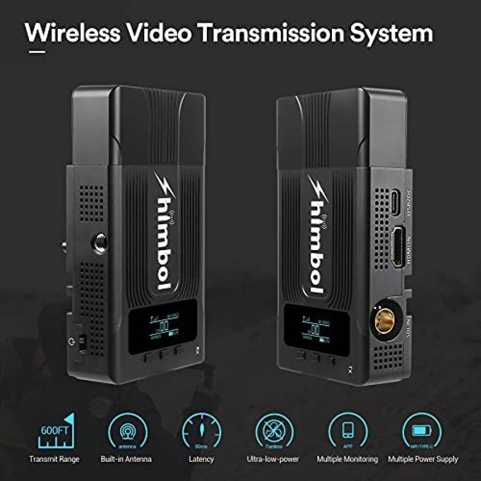 Transmisor de Audio Shimbol ZOlink para Camara DSLR -Negro