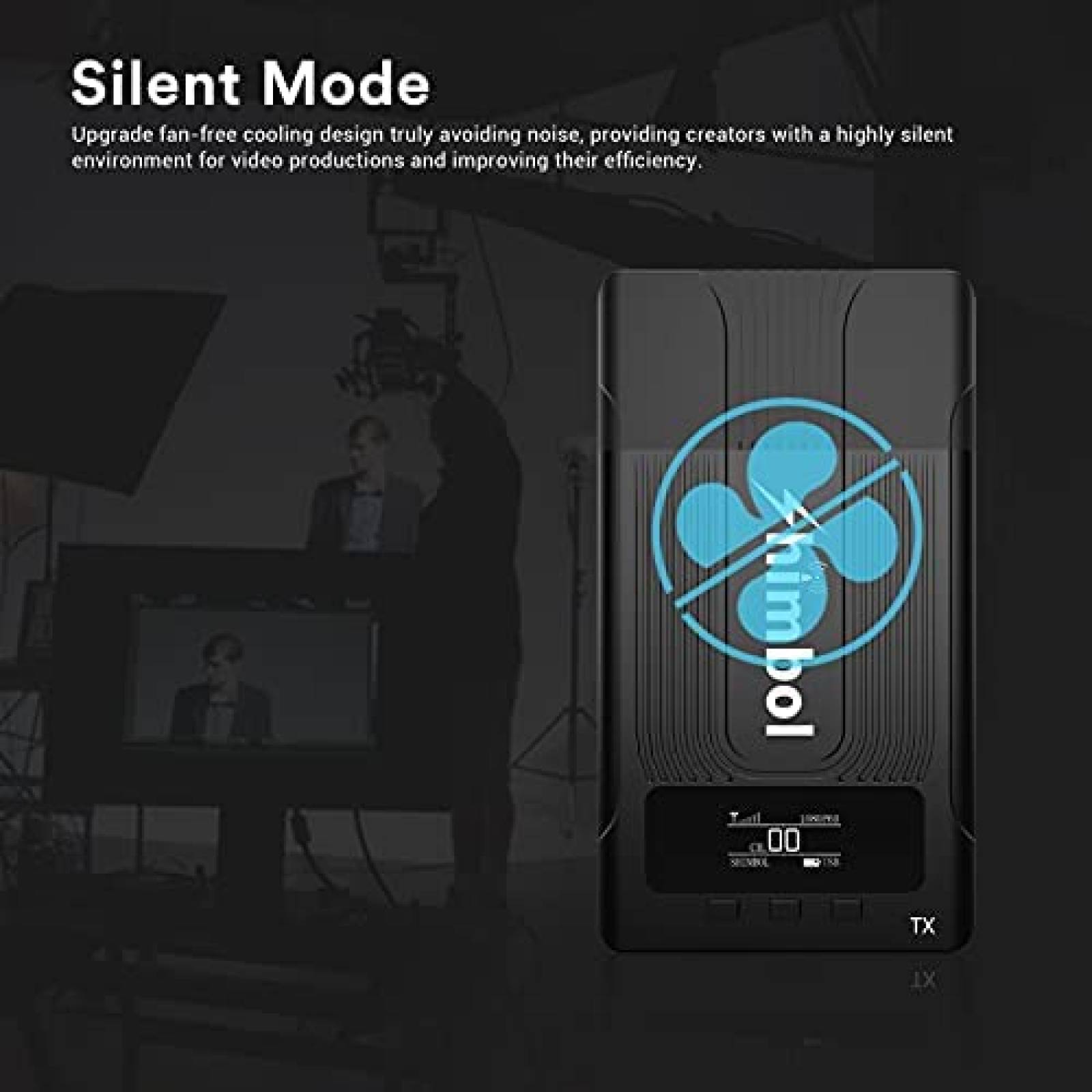 Transmisor de Audio Shimbol ZOlink para Camara DSLR -Negro