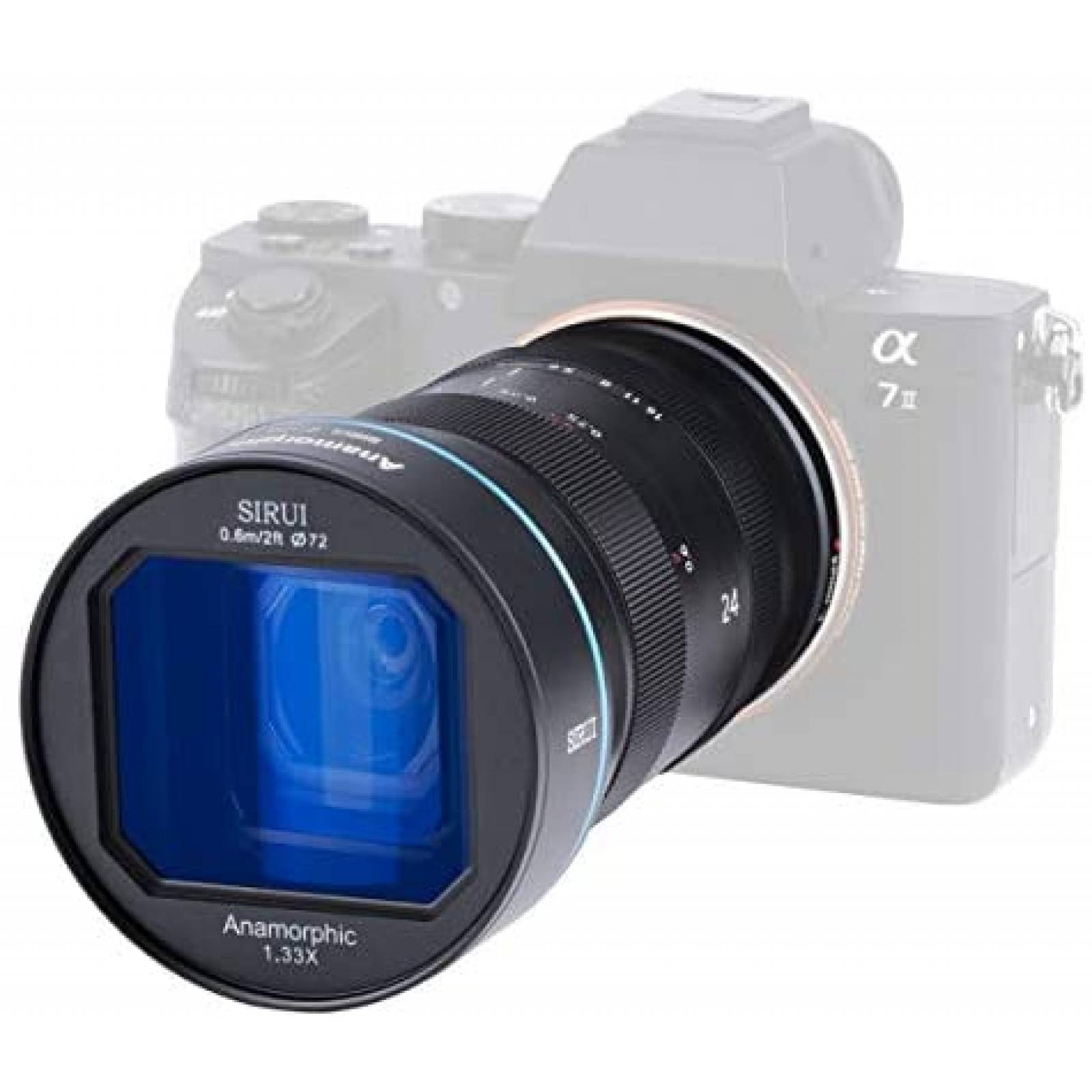 Lente para camara Sirui 0.945 in F2.8 1.33X APS-C MFT Mount