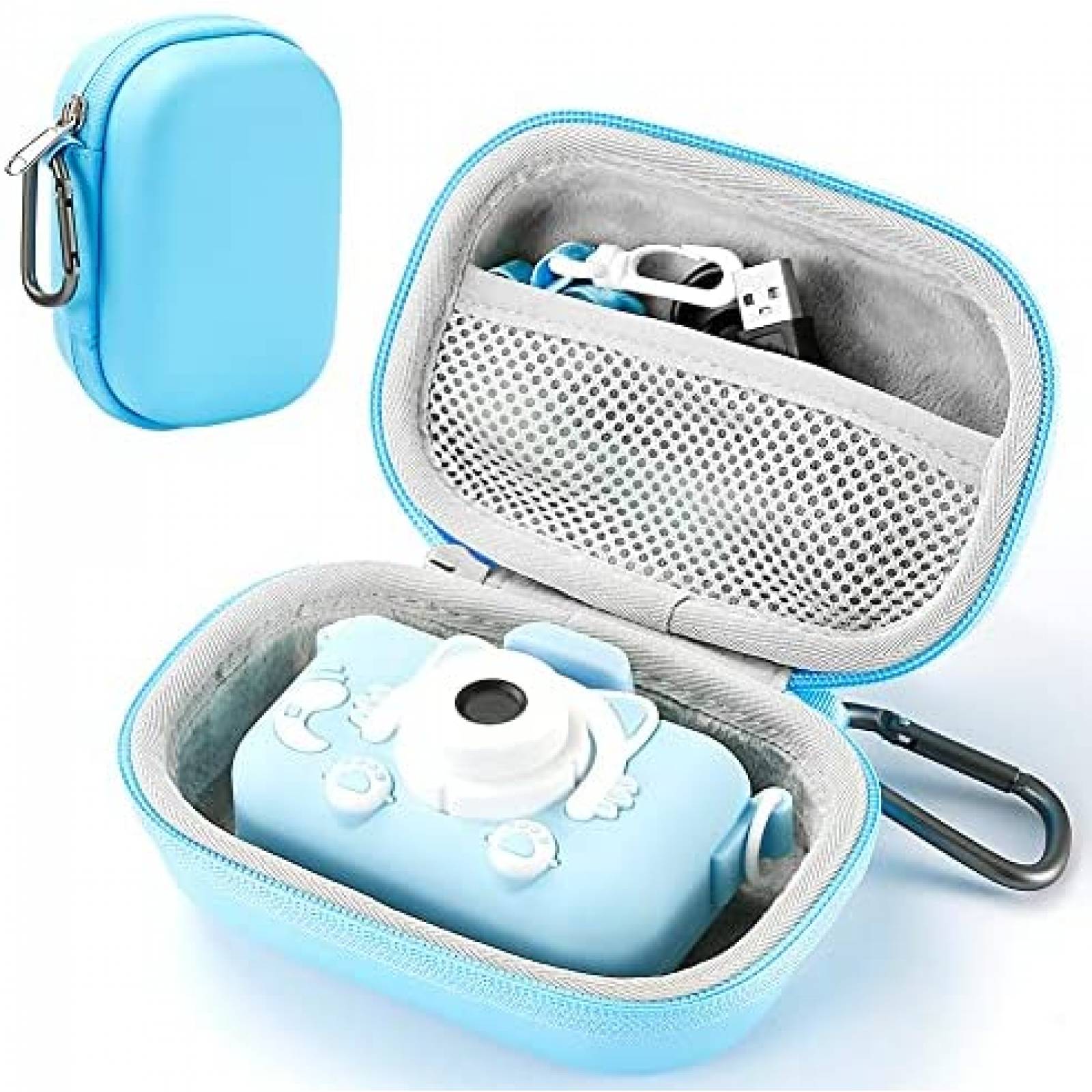 Estuche RAIACE Compatible Con Camara Goopow Kids -Azul