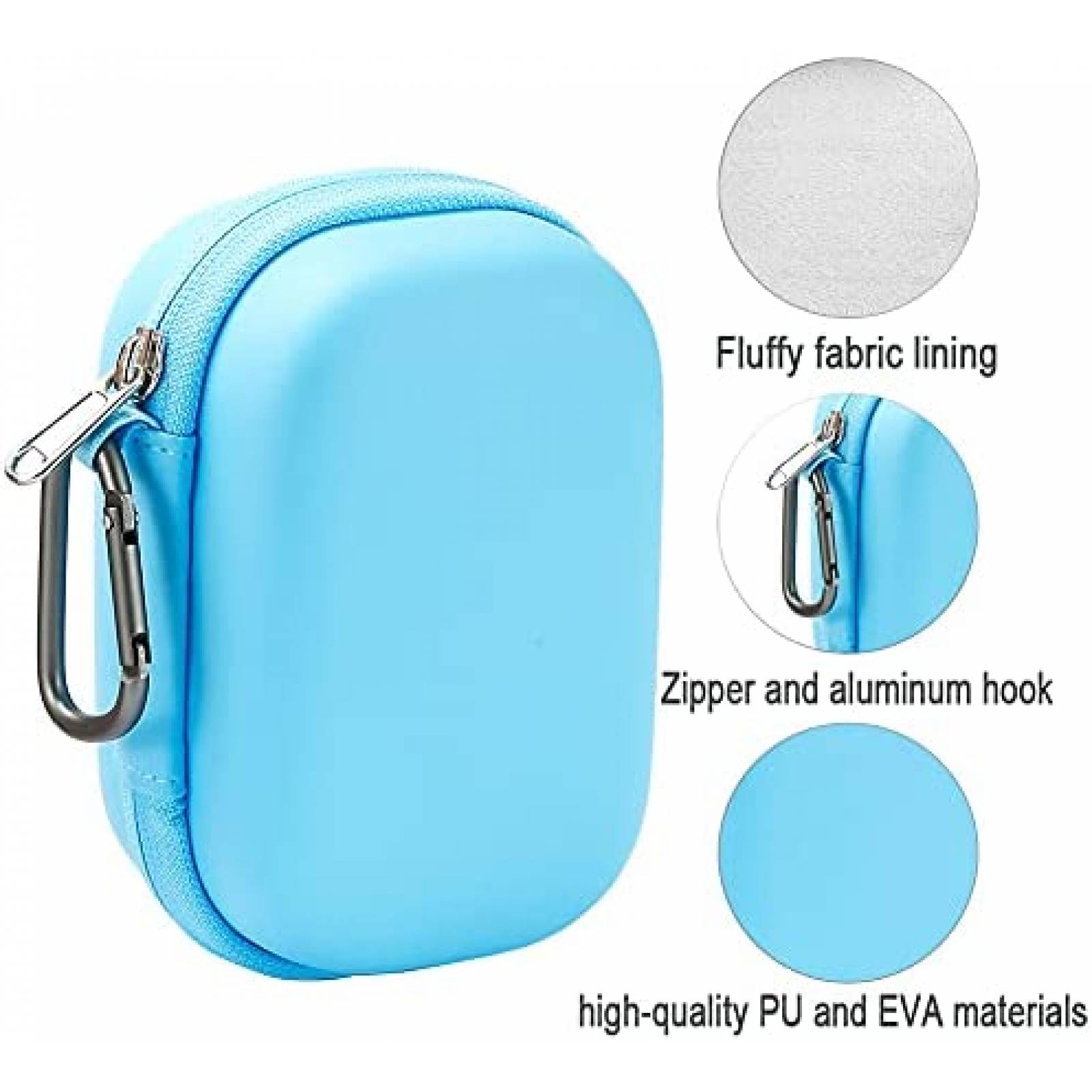 Estuche RAIACE Compatible Con Camara Goopow Kids -Azul