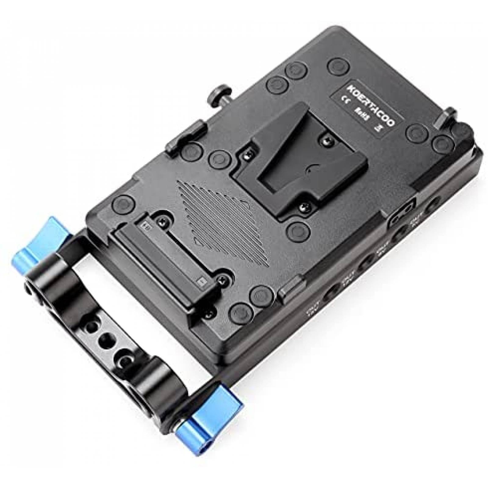 Placa de alimentacion adaptador KOERTACOO V-Mount Lock