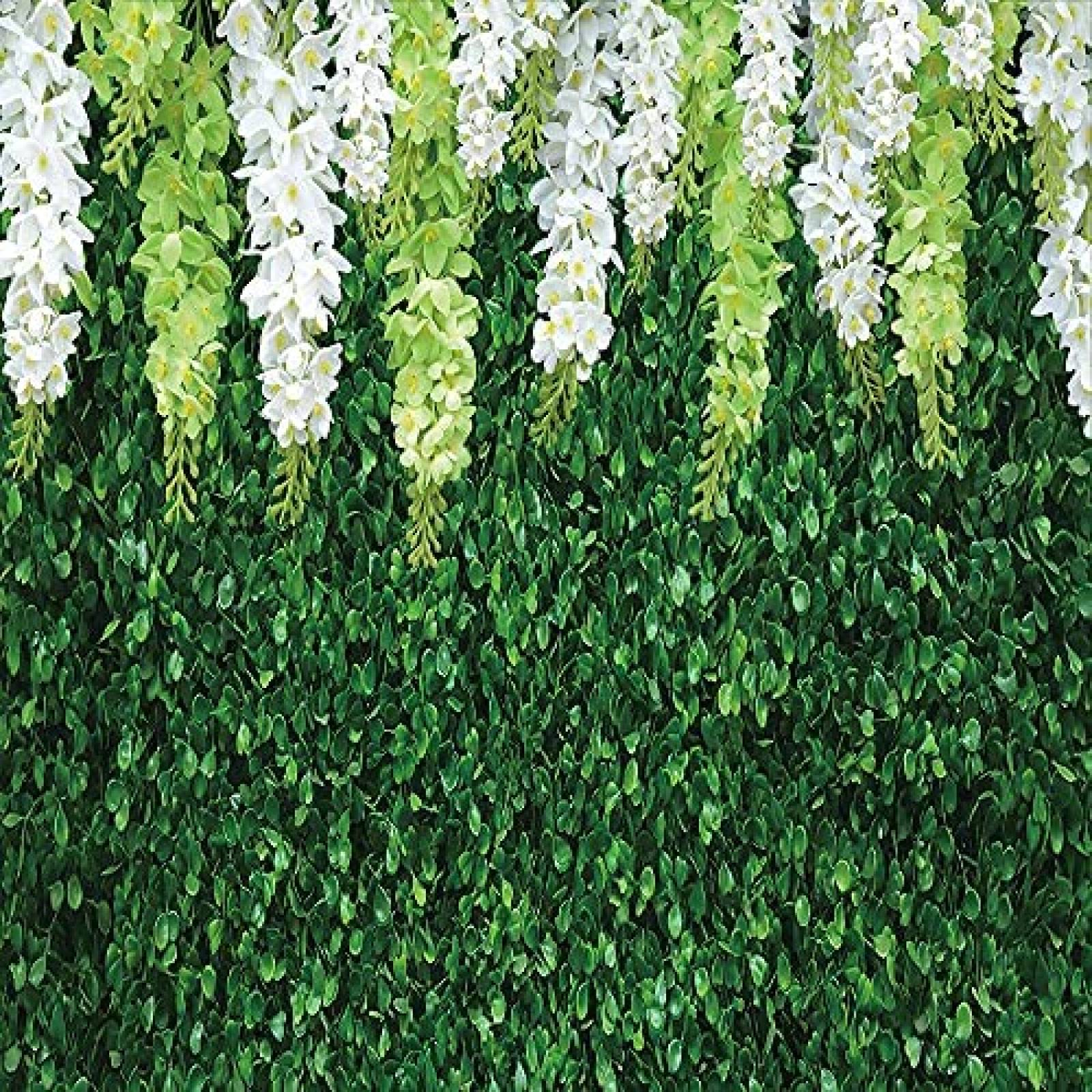 Fondo Fotografia CHAIYA Flores Decoracion Fiesta -Verde