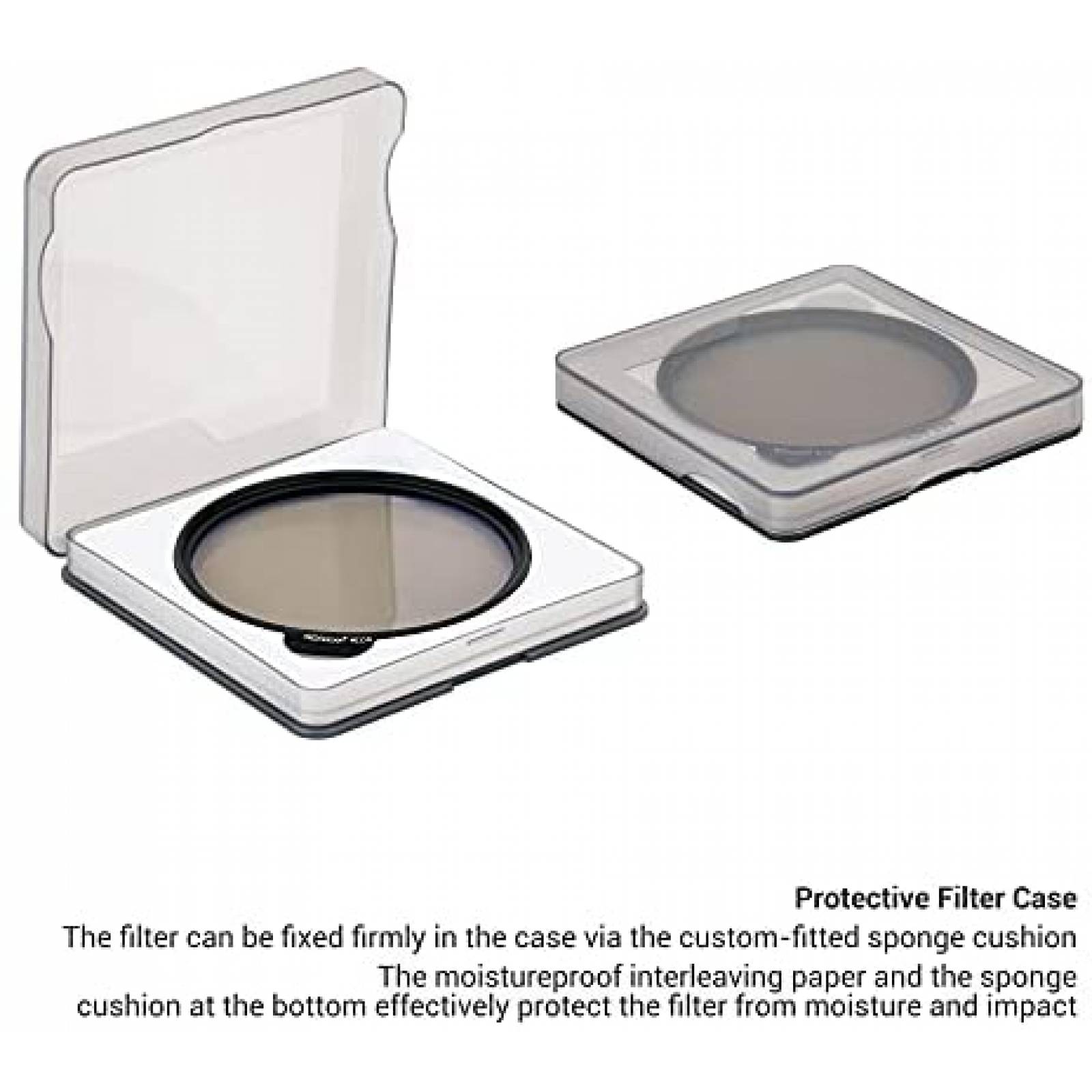 Filtro Polarizado PROfezzion de 49mm para Canon EOS -Negro