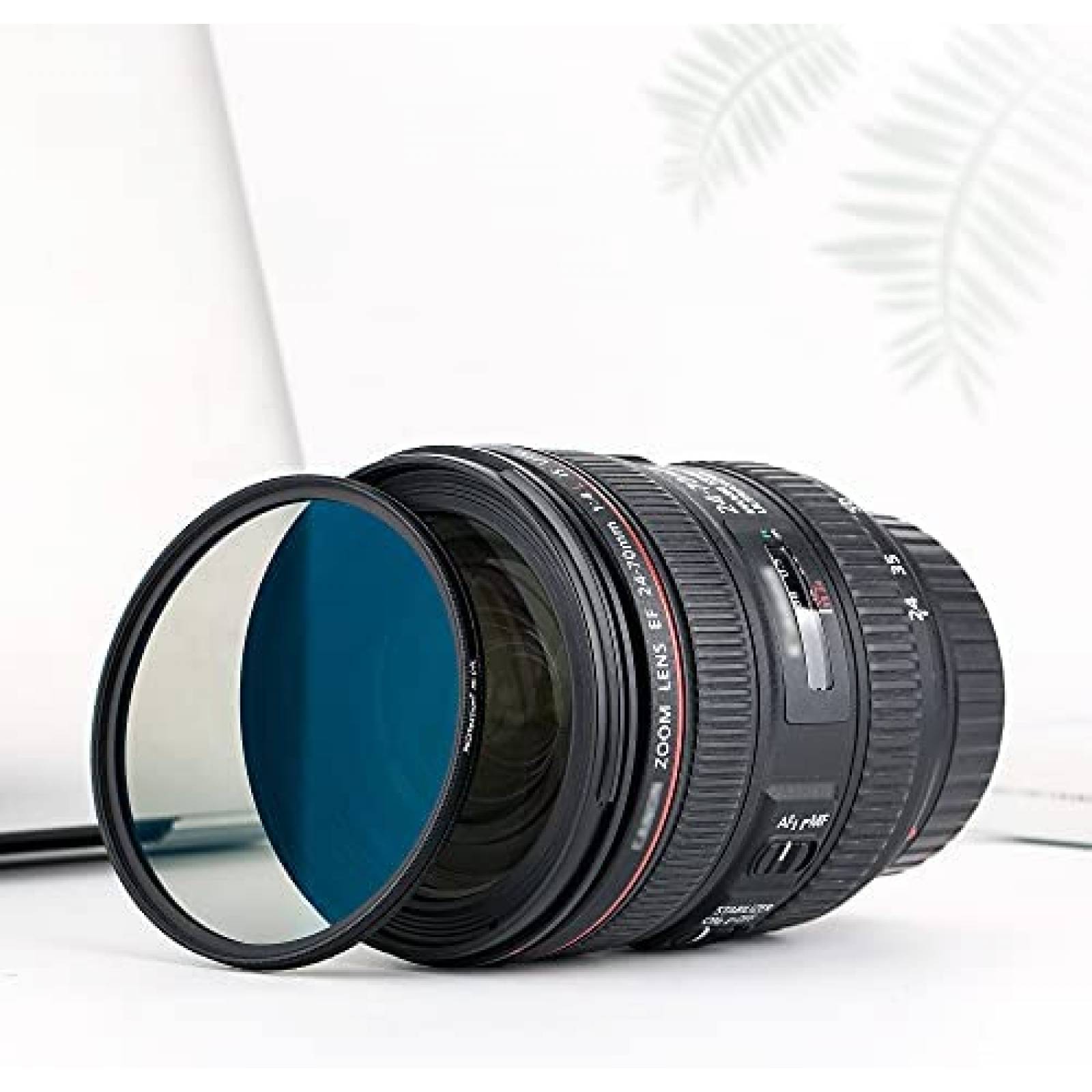 Filtro Polarizado PROfezzion de 49mm para Canon EOS -Negro