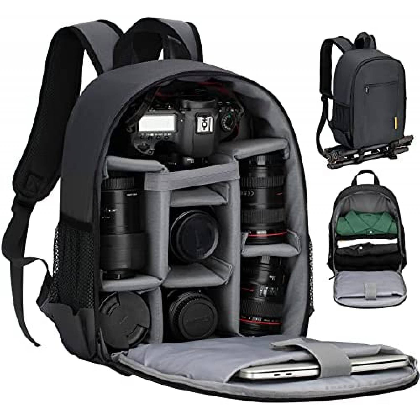 Mochila Organizadora TARION TB-S para Camara SLR/DSLR -Negro