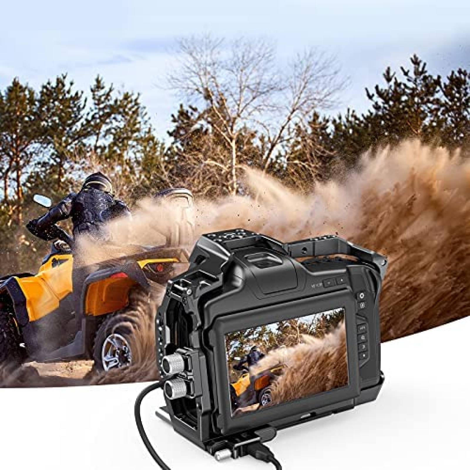 Kit de jaula para camara SMALLRIG BMPCC 6K Pro -Negro