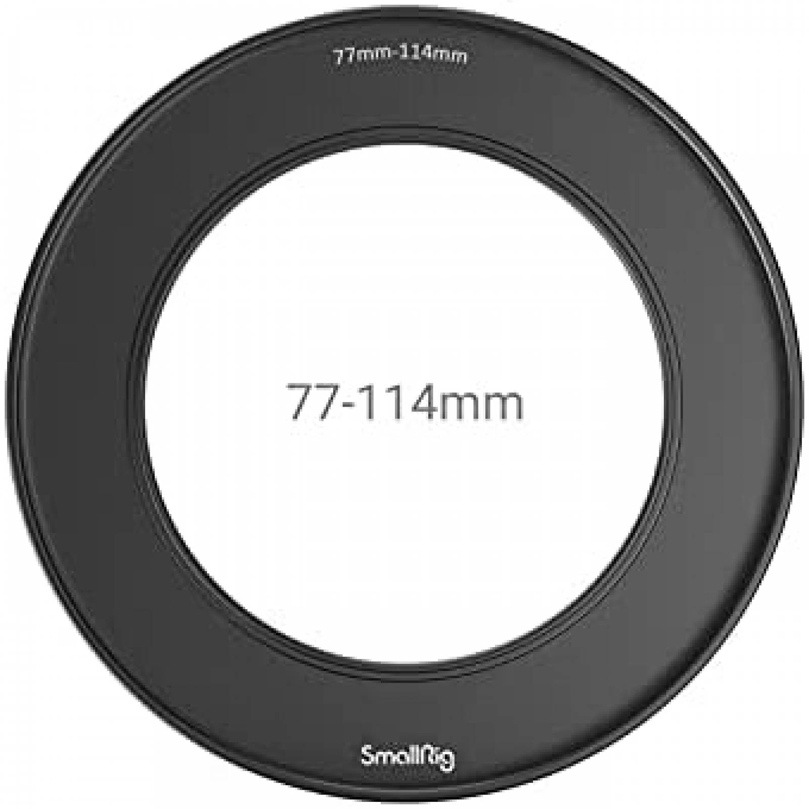 Anillo camara para ajustar filtro SmallRig 77-114mm -Negro