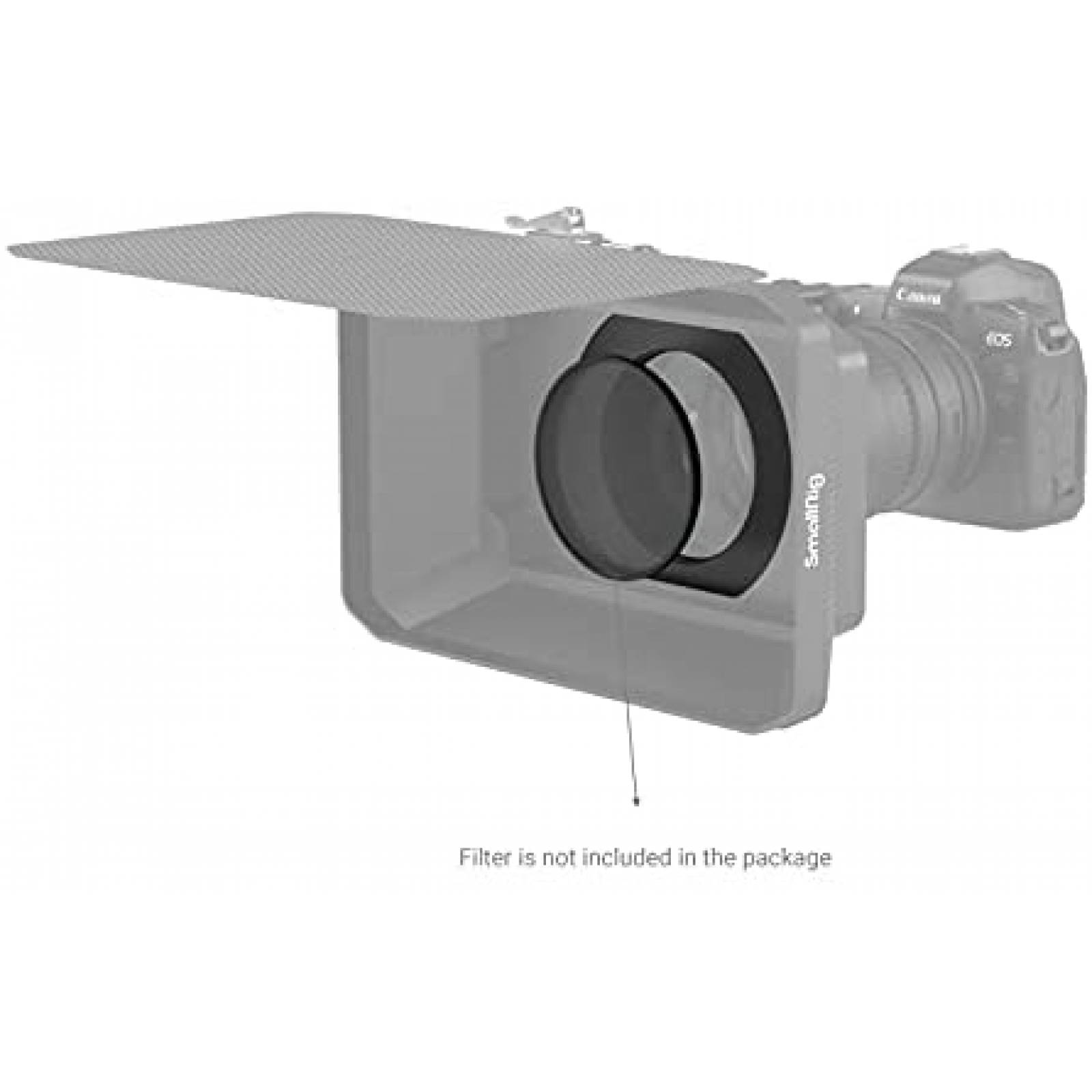 Anillo camara para ajustar filtro SmallRig 77-114mm -Negro