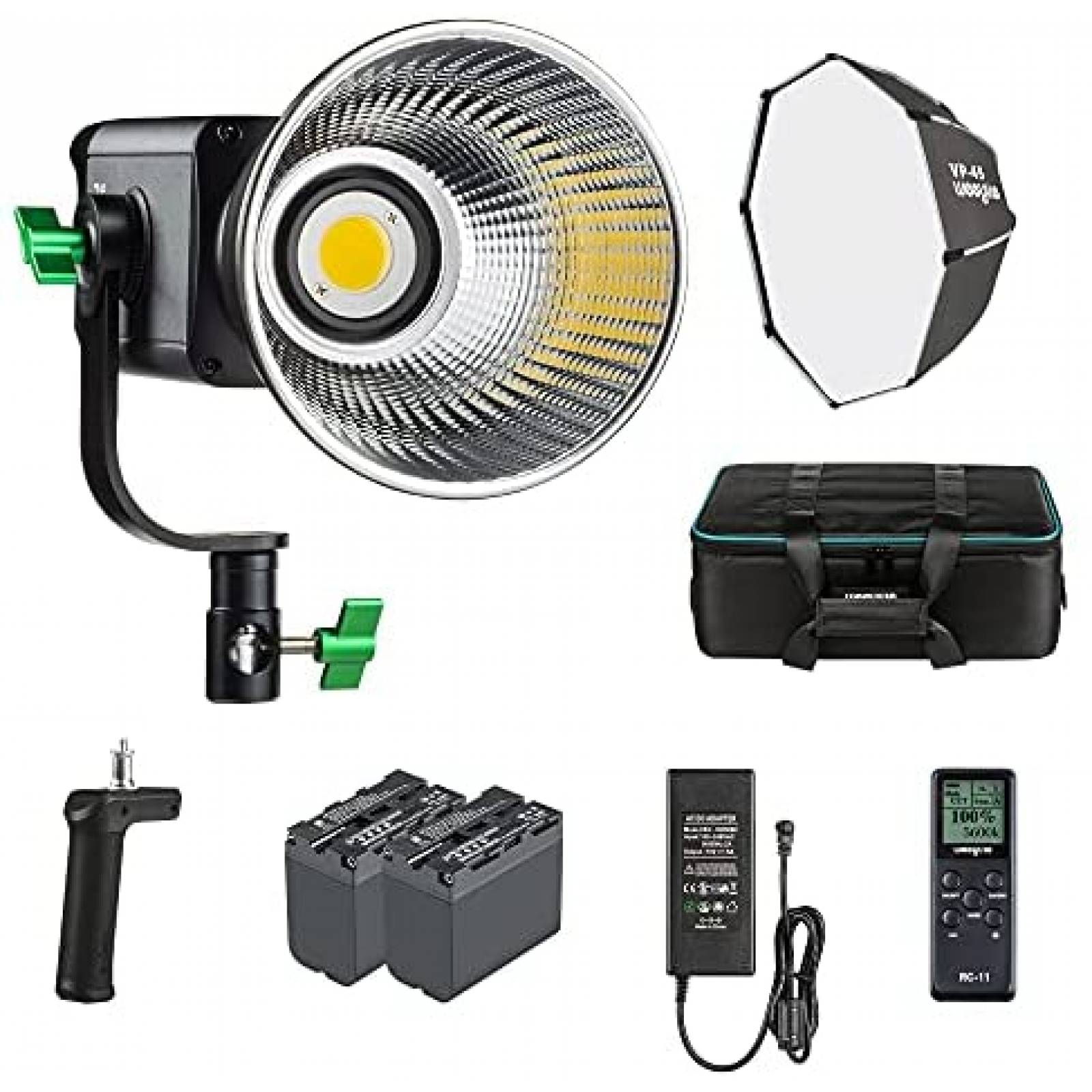 Kit de Iluminacion weeylite Ninja300 LED de 80W -Negro