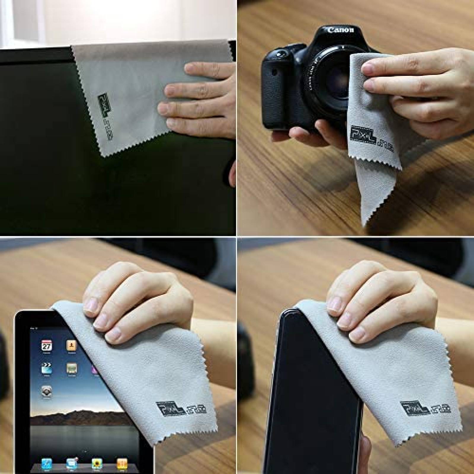 Toalla de Microfibra Pixel para Limpiar Lentes 4 pzs