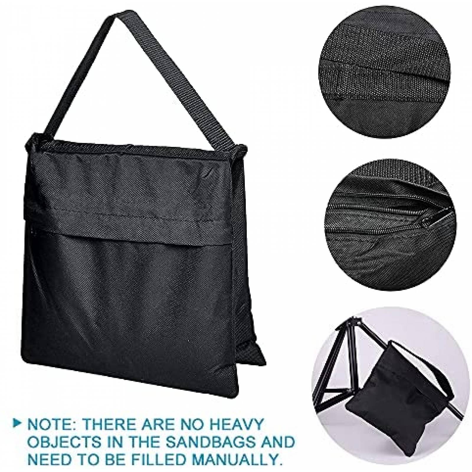 Kit Soporte MsMk De Fondo Fotografico Con Resortes/ 4 Clips